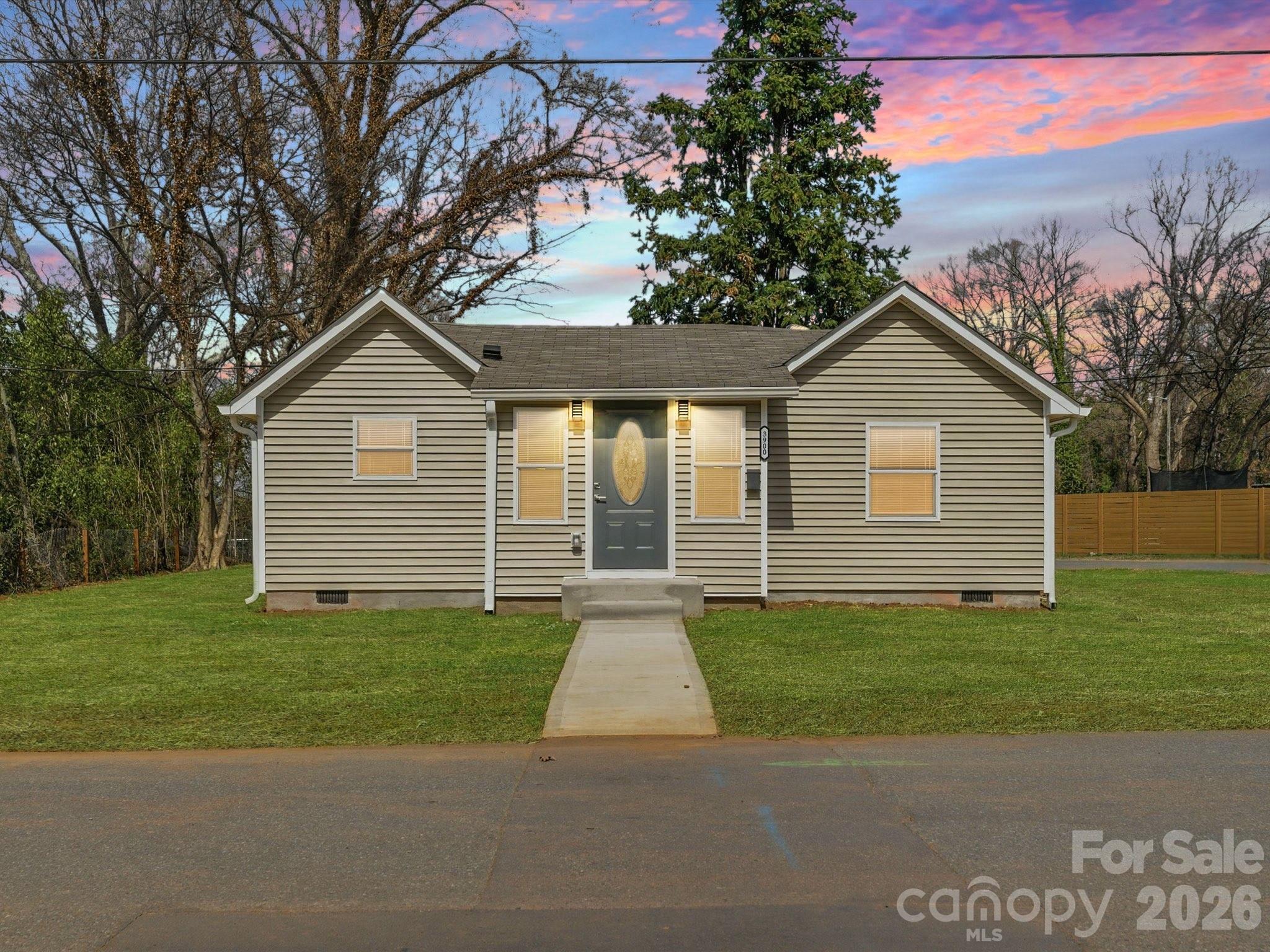 Welcome to 3900 Plainview Rd — a beautifully refreshed bungalow located on Charlotte’s rapidly growing West Side. This 2-bedroom, 1.5-bath home blends classic charm with thoughtful updates, offering a move-in-ready opportunity in one of the city’s most exciting areas of transformation.

Inside, you’ll find fresh paint, brand-new flooring throughout, and a bright, functional kitchen designed for everyday living. The layout makes excellent use of the space, creating a comfortable flow between the living areas and bedrooms while maintaining an open, inviting feel.

Step outside to a spacious backyard with plenty of potential—ideal for entertaining, gardening, adding a deck, or planning future expansion.

The location is a standout feature. Just minutes from Uptown Charlotte, South End, and Charlotte Douglas International Airport, this home offers convenient access to some of the city’s most vibrant dining, employment, and entertainment hubs.

Surrounded by significant new development and higher-priced homes, this property presents a compelling opportunity to own in a neighborhood that continues to see strong growth and investment.

Whether you’re looking for a primary residence or a strategic addition to your real estate portfolio, 3900 Plainview Rd offers value, location, and future potential in one of Charlotte’s most dynamic corridors.

Schedule your private showing today.