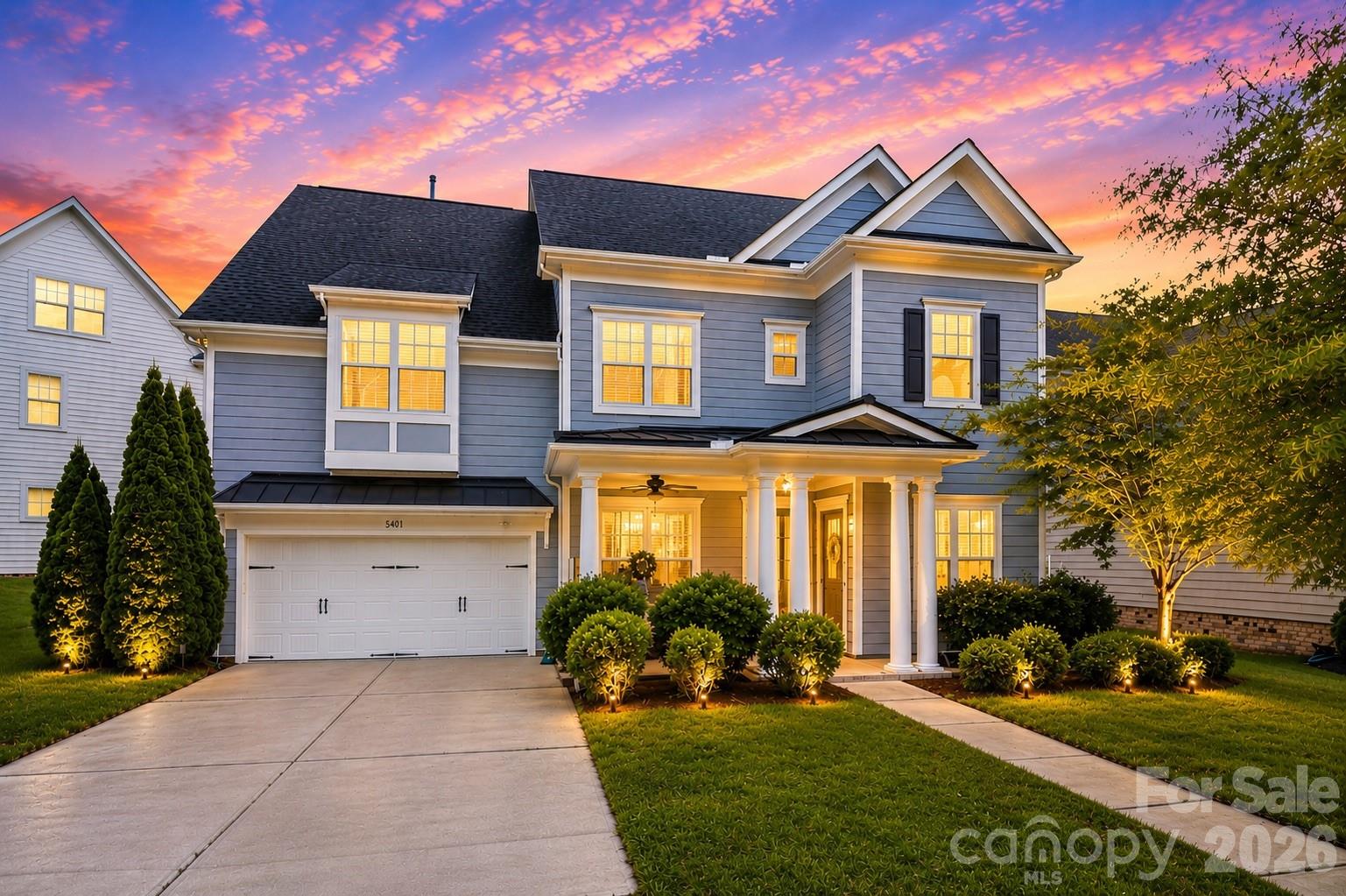Now Priced Below $800K – Beautifully Updated and Move-In Ready! Welcome to 5401 Meadowcroft Way, a Charleston-inspired home in one of Fort Mill's most sought-after communities. Ideally located just minutes from Baxter Village, I-77, premier shopping, dining, and award-winning Fort Mill schools.

Step inside to an open, light-filled floor plan featuring soaring ceilings, elegant finishes, custom built-ins, a gas fireplace, and smart light switches throughout. The spacious kitchen offers a large center island, abundant cabinetry, generous prep space, and flows seamlessly into the breakfast area and formal dining room—perfect for everyday living and entertaining.

The flexible layout includes multiple bedrooms, dedicated office or flex space, and expansive bonus areas ideal for a media room, home gym, playroom, or guest suite. The spacious primary suite provides a relaxing retreat, while the additional bedrooms offer comfort and privacy for family and guests.

Outdoor living is equally impressive with an expansive paver patio, custom pergola, and built-in gas fireplace, creating the perfect space for entertaining or relaxing year-round.

Recent updates include upgraded recessed LED lighting with selectable color temperature, smart light switches throughout, and a refreshed garage featuring fresh paint and a durable epoxy floor—enhancing both style and functionality.

Offering exceptional space, thoughtful updates, and outstanding value below $800K, this is a rare opportunity to own a beautifully maintained home in one of Fort Mill's premier neighborhoods.