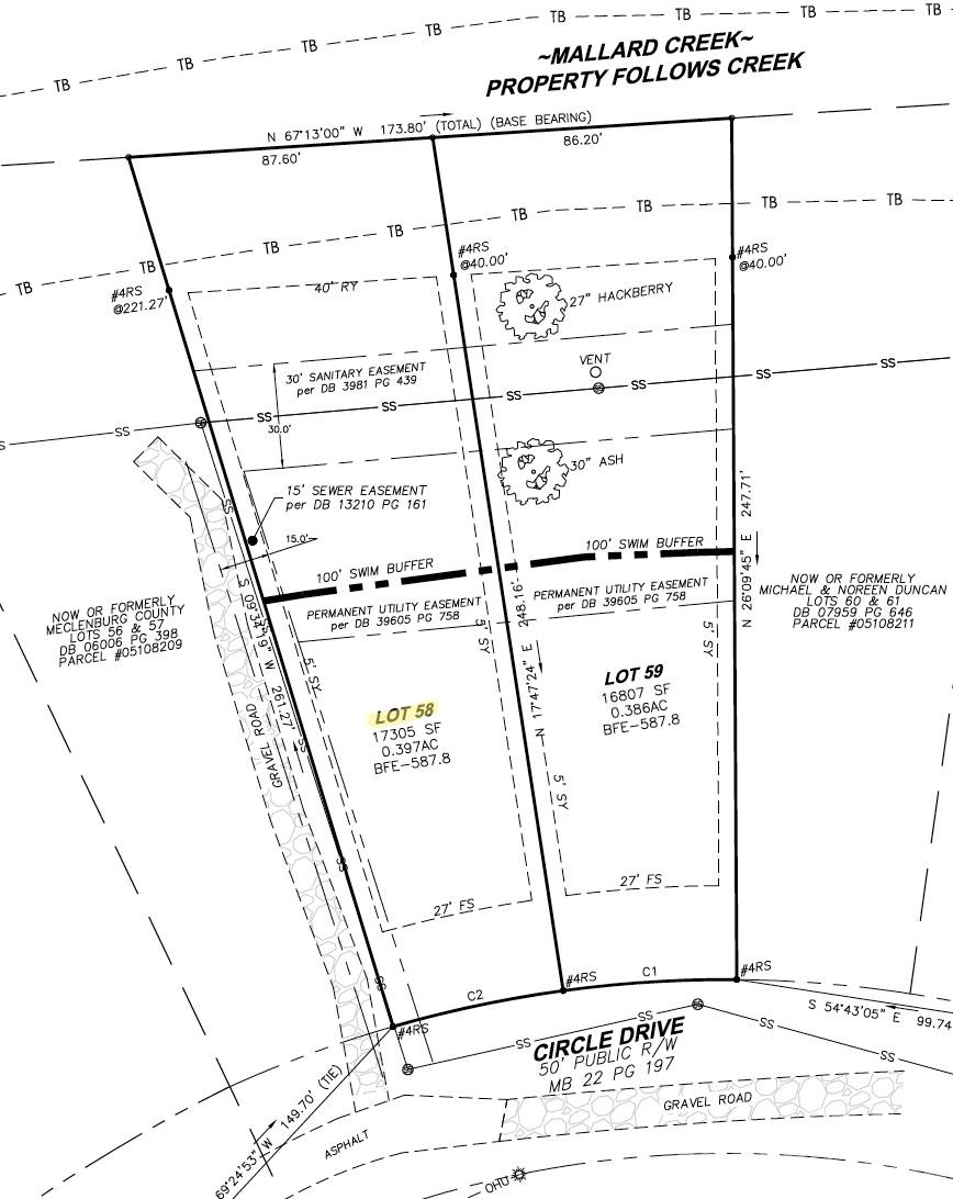 Vacant lot in an established subdivision minutes from UNCC and Uptown Charlotte. Public water and sewer are available at the street. The surrounding area continues to see strong growth, with new construction on the same street selling recently for $450k+. The N1-A zoning district allows single family homes, duplexes and triplex dwellings. A boundary survey is included, helping reduce upfront due diligence time and cost. Lot is located within a flood zone. Convenient location with strong long-term upside. Excellent opportunity for a builder, investor, or first-time ground-up project. The adjoining lot is also available for sale.