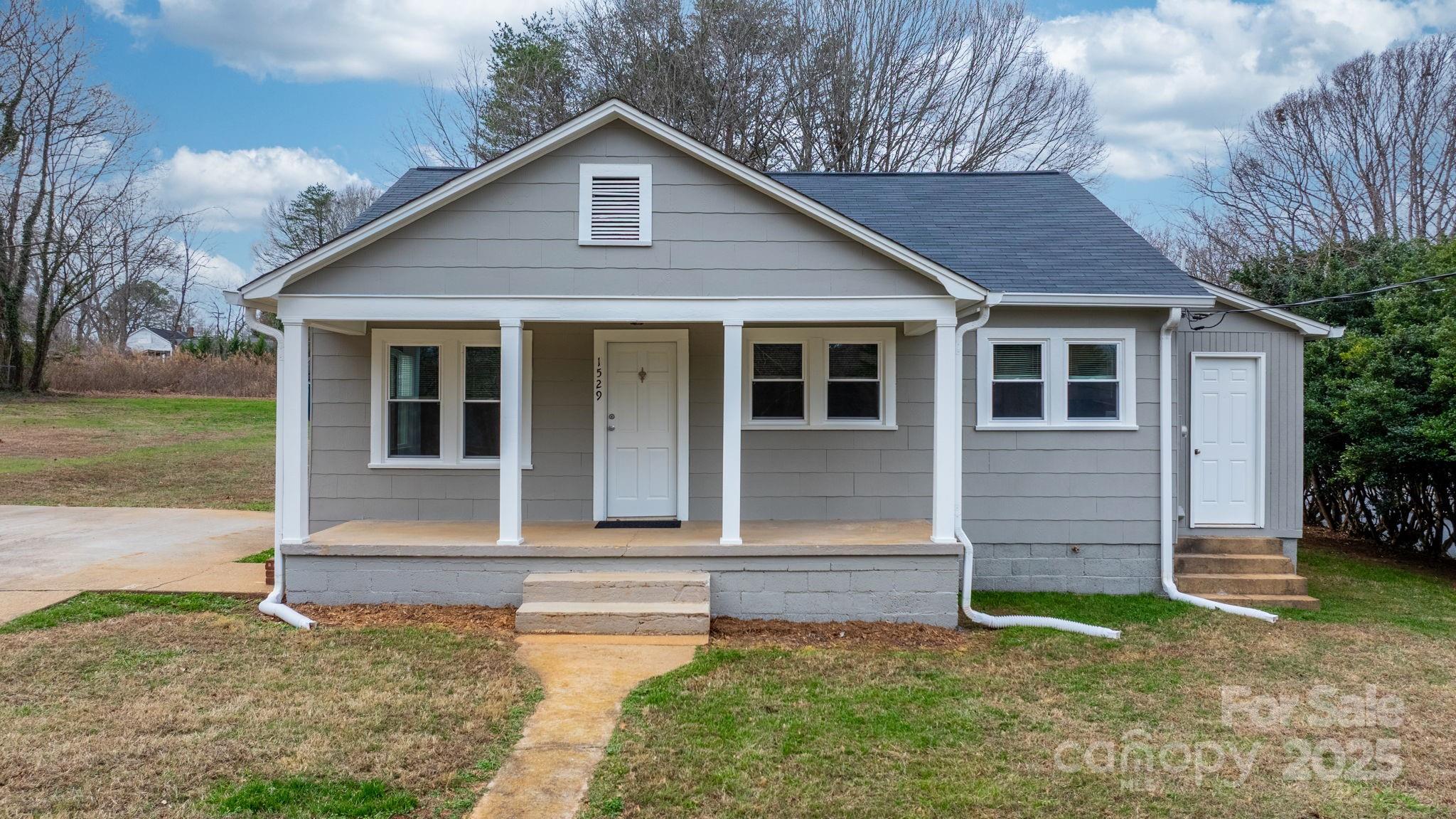 Take another look at this beautifully improved 3-bedroom, 1-bath home in Hickory, just minutes from downtown. This charming one-story residence features extensive updates throughout, including a new roof and gutters, PEX plumbing, gas water heater, walls, and molding.
The kitchen and bathroom have been refreshed with modern fixtures and appliances, along with updated light fixtures, fresh interior and exterior paint throughout. A new HVAC system installed in 2024 conveys with a warranty, offering added peace of mind. Most recent improvements include foundation repairs, new flooring, and all new windows—making this home truly move-in ready. All receipts can be provided upon request.
The open, single-level layout offers a cozy yet functional flow, ideal for everyday living. Outside, enjoy a spacious yard and the convenience of city water, sewer, and trash pickup. Located just one mile from Lenoir-Rhyne University, this home perfectly blends comfort, quality updates, and city convenience.
See attached documents for a detailed list of improvements. Schedule your showing today!