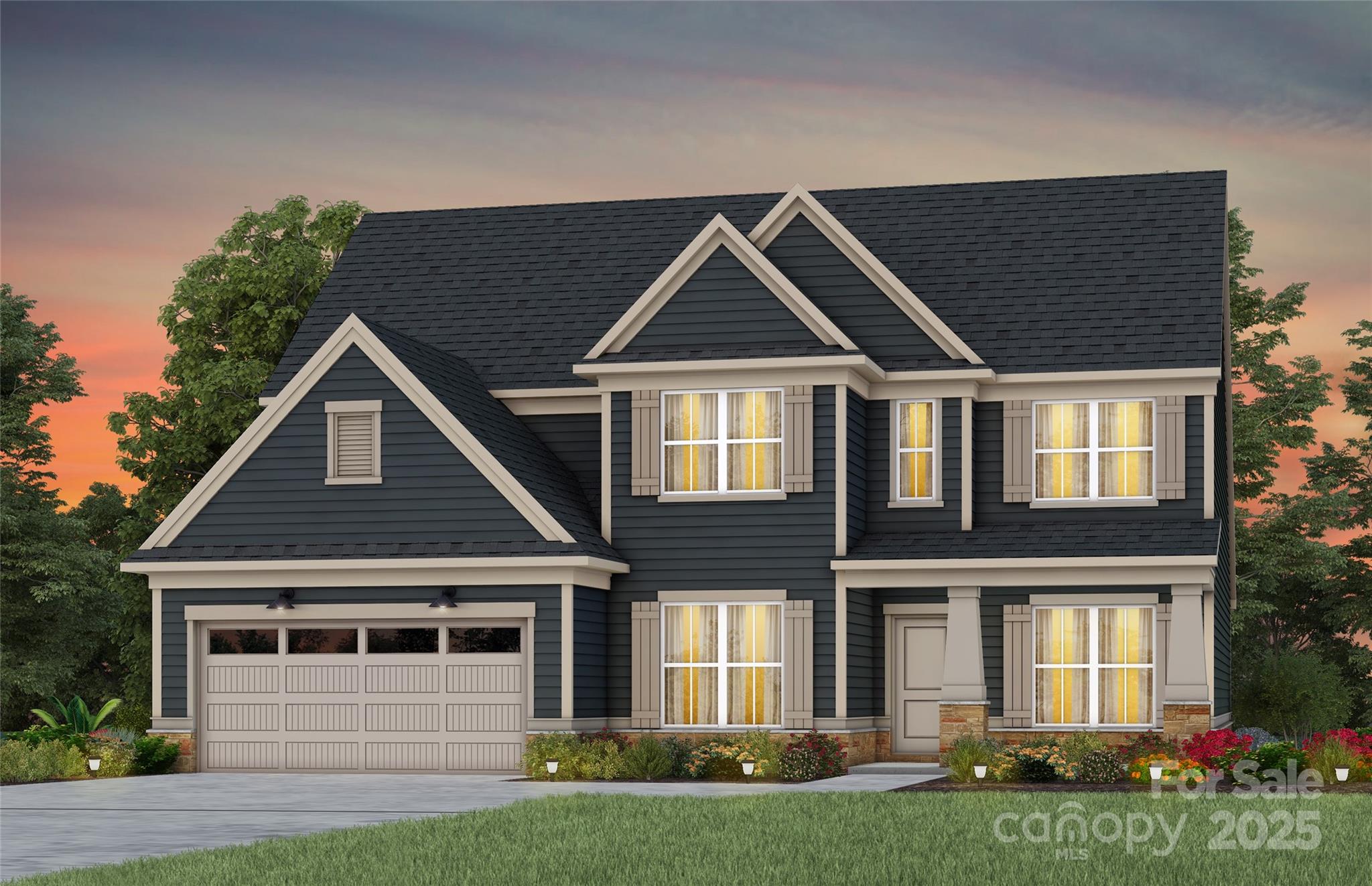 New Construction Home ready by AUGUST 2025 in Brand New Kinsdale Community in Indian Land!  All included List Price, call for details.  Our breathtaking Vanderbilt Floor Plan offers beautifully curated selections and incredible structural features such as an inviting rear Sunroom with large Patio, Primary Suite w/spa like Bath w/ rainfall shower and freestanding tub, Laundry on the Main & planning room great for working from home. This open floor plan will not disappoint with the spacious Gathering Room w/ fireplace & Gourmet Kitchen.  Upstairs features a loft, 3 additional bedrooms, a Full Bath and an additional Jack and Jill Bathroom.  Visit us at our sales center, in the community, to learn more about this and other incredible homes in tranquil Kinsdale. HOA fees include High-Speed Internet/Cable and private trash collection. All Photos are representative only, not of this home.
