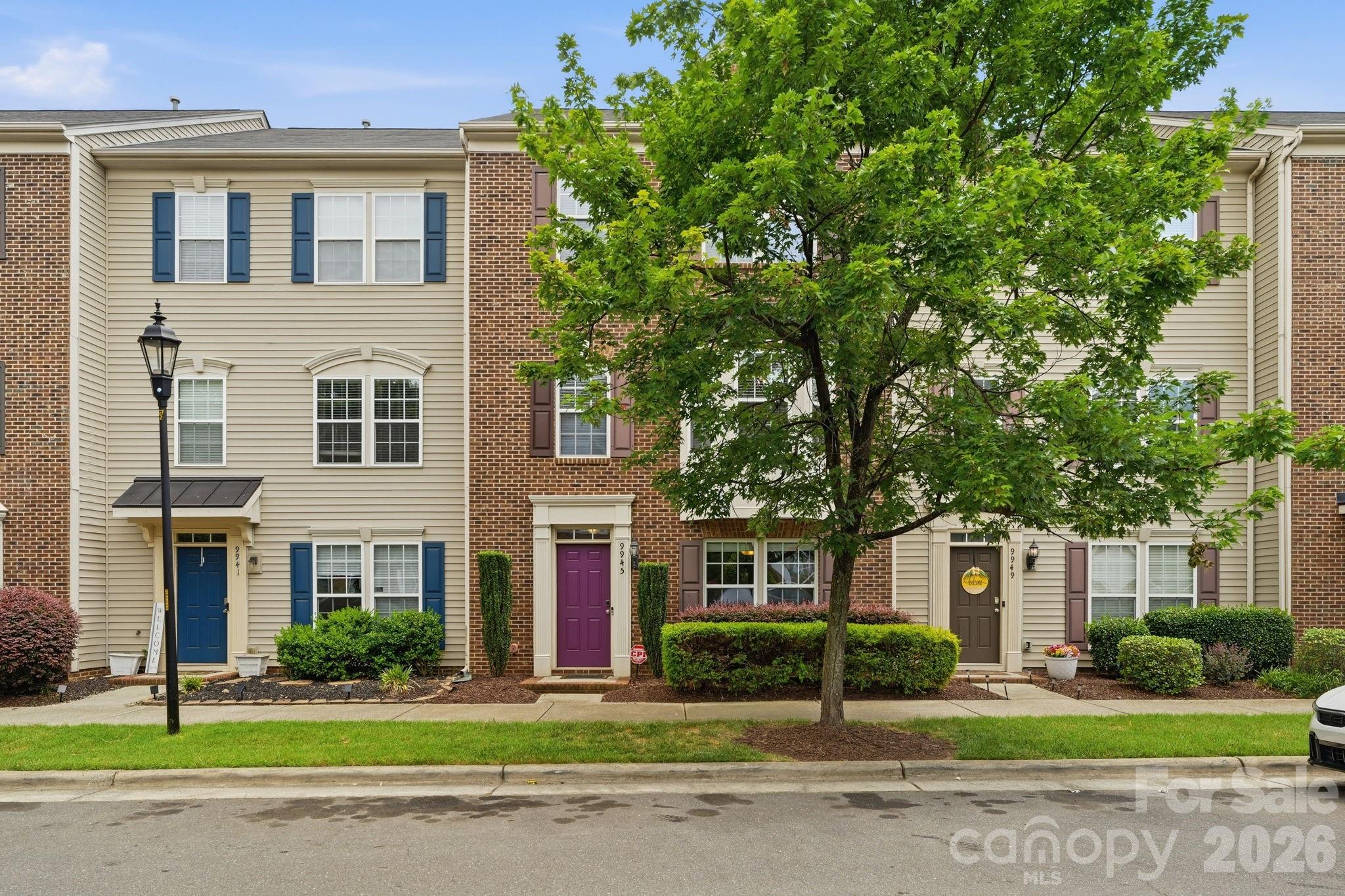 Welcome to 9945 Kings Parade Blvd. The Pinnacle of Urban Convenience. Discover this turn-key townhome in the heart of Southwest Charlotte’s vibrant Ayrsley Town Center. This home blends style with total peace of mind, featuring key recent upgrades. Major updates include a full HVAC and ductwork replacement (2022) and a private deck replacement (2023).  Entry-level flex room with a full bath—perfect for an office, guest suite, or media area. This home features an open living, dining, and kitchen area with stainless steel appliances. The third floor boasts brand-new carpeting, two primary bedrooms with adjoining baths, and a premium washer/dryer set. Enjoy a fully walkable lifestyle steps from dining, nightlife, cinema, and shopping. Commuting is effortless with immediate access to I-485 and I-77. Schedule your tour today—this gem won’t last long!