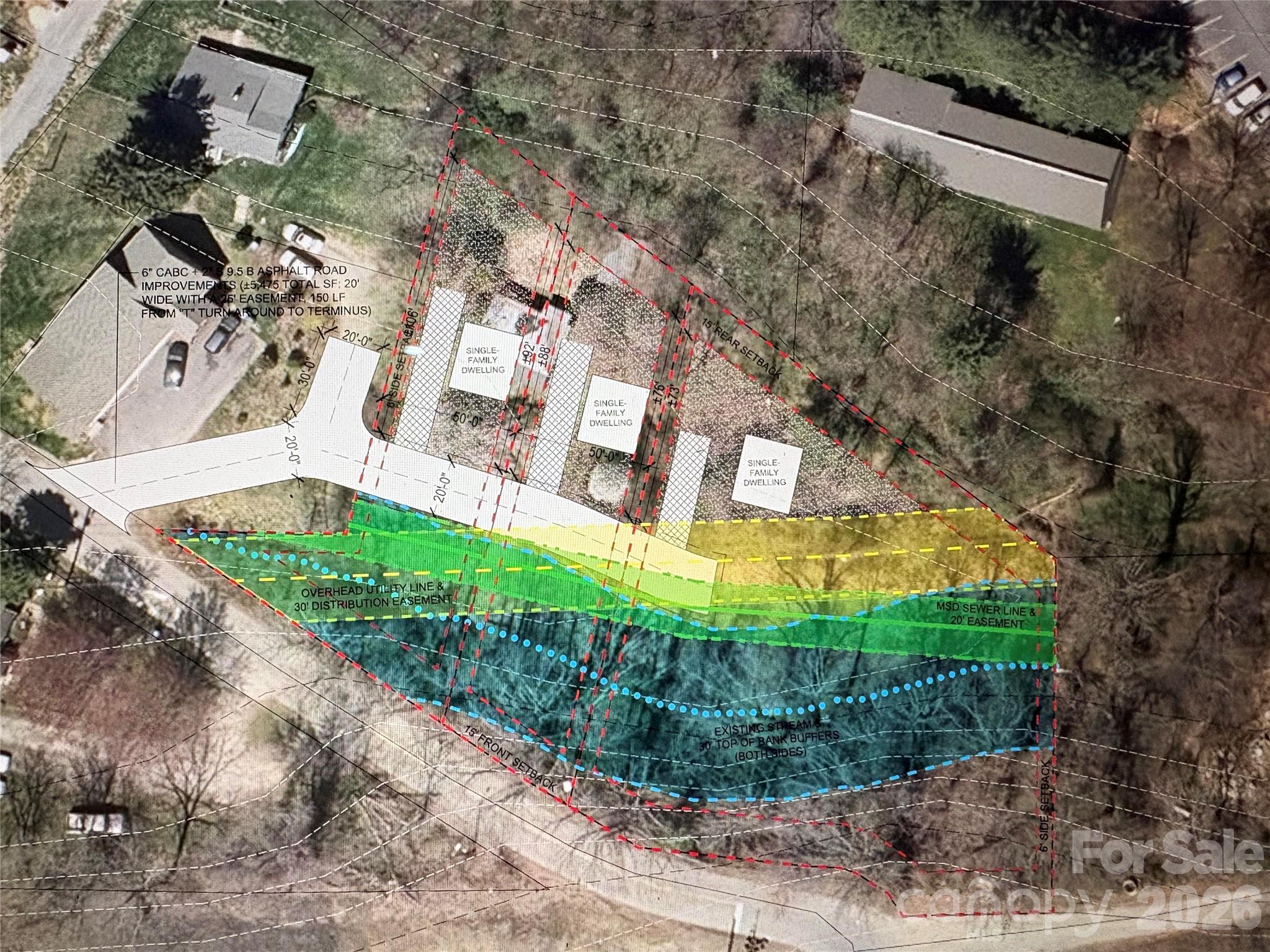 Builder Alert!! Priced to sell!   All lots have preliminary approval by the city of Asheville for 3 SFR with attached carriage house/garage.  Parcel consists of PINs: 9685-30-4644-00000, 9685-30-5539-00000, 9685-30-3697 and 9685030-3679
Total - 1.21 Acres