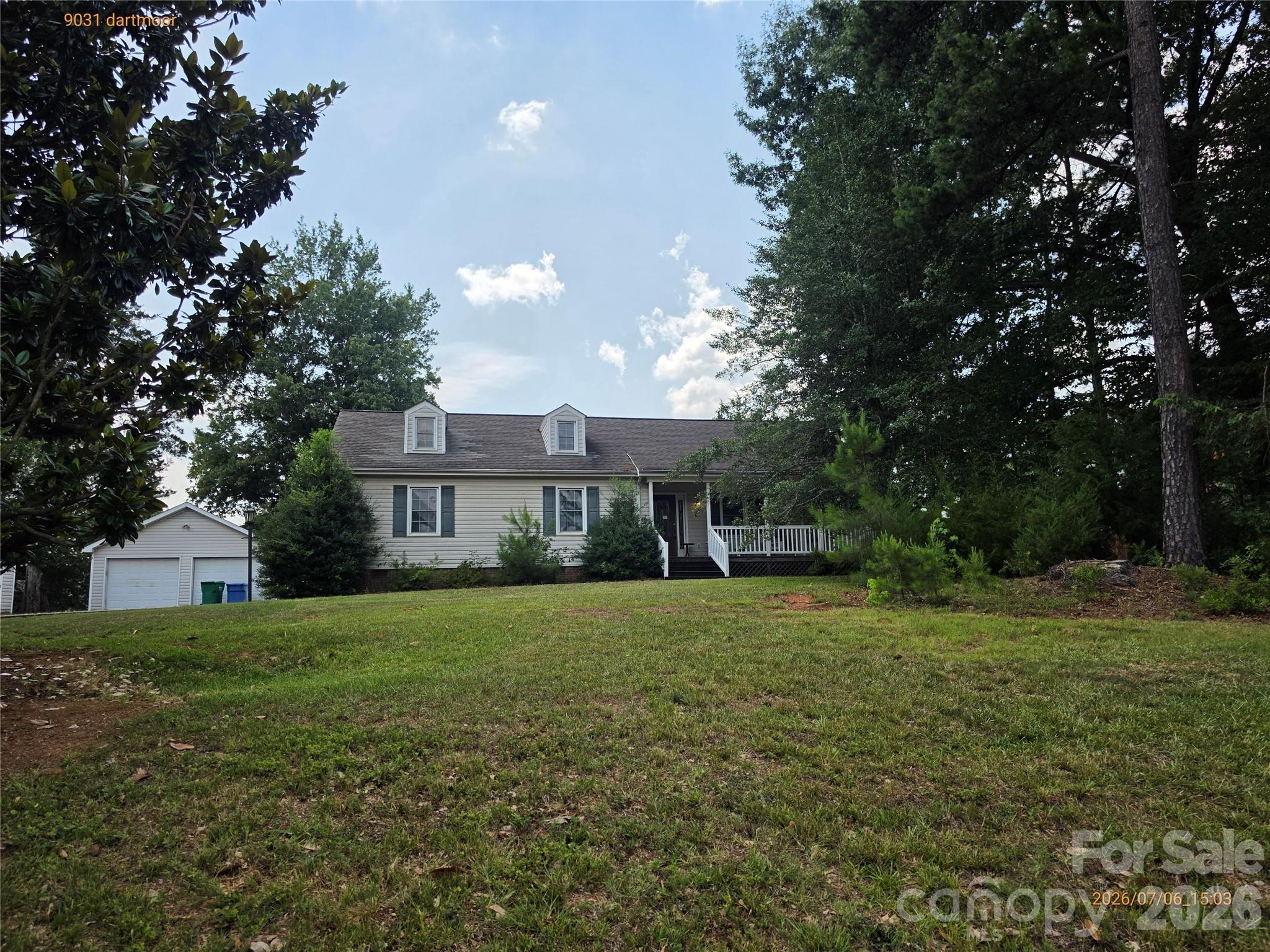 Large corner lot in mint hill with 2 car detached garage and extra storage shed.  needs some TLC and priced to move. This sale is being monitored by the Mecklenburg County Court but is not a foreclosure or distressed sale. Sold with free and clear title.  5% minimum earnest money required and subject to 10 day upset bid period with the court. Please contact your REALTOR today for more information on these types of sales and a showing. Please note, the listing company does NOT engage in dual agency and solely represents the seller.