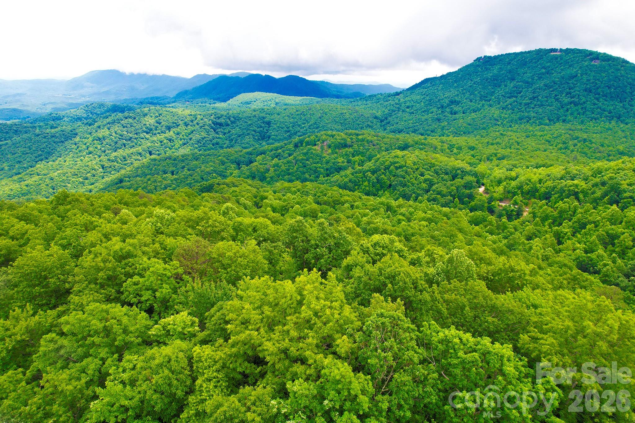 This is your chance to own what is possibly the best homesite in Laurel Mountain Preserve, a gated mountain community just outside Black Mountain. Located at the very top of the mountain, this rare 10.01-acre parcel offers an incredible vantage point with the kind of long-range views buyers are searching for. A paved private road leads to an easy approach and a large build site of approximately one acre or more, which is increasingly hard to find in this setting.
The land naturally falls away on two sides, giving you layered mountain views in multiple directions while maintaining privacy from neighboring parcels. Based on aerial and terrain review, the topography here is notably more usable than many surrounding tracts, offering a rare combination of elevation, accessibility, and build flexibility with minimal clearing needed to open up the views. Mature hardwoods provide a beautiful natural setting and seasonal color, and the surrounding estate-sized lots preserve the quiet, low-density feel of the community.
This is one of the highest and most build-friendly lots available in the area. If you’ve been searching for a large, relatively flat mountain property where you can actually build without compromise, this is the spot.