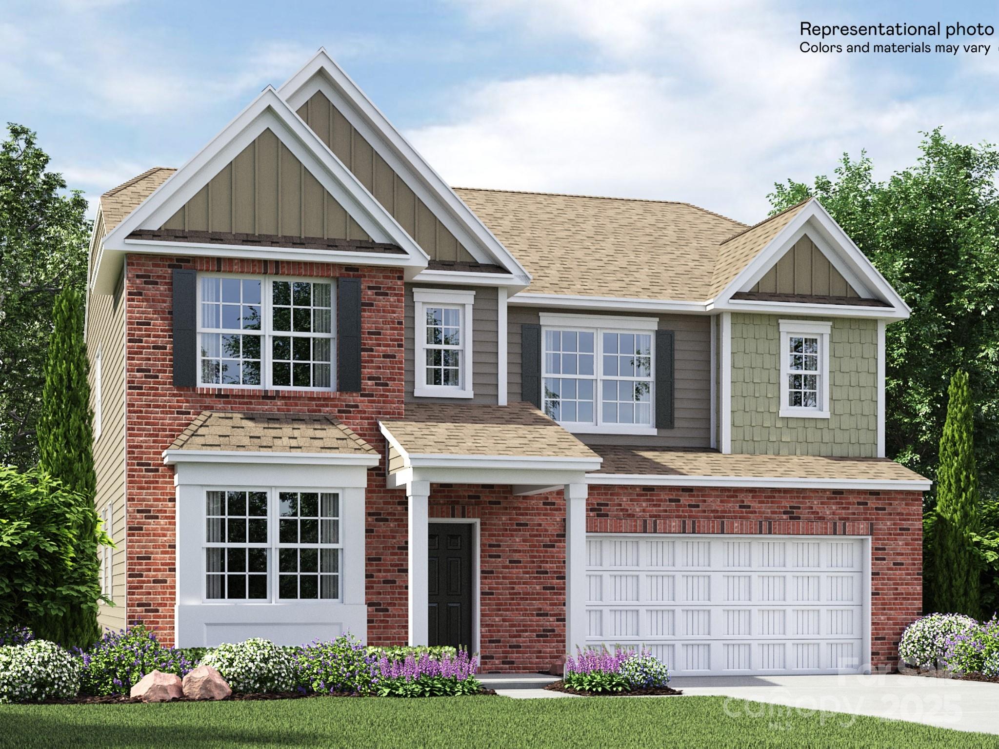 This Grisham is a two-story home that features an airy layout among a first-floor kitchen with a large center island, breakfast nook and family room that’s fit for modern times. The spacious guest suite enjoys privacy on the main floor with a convenient full-sized bathroom. On the second floor is a large loft to provide additional shared living space surrounded by three restful bedrooms and an owner's suite. A two-car garage completes the home. Plus, our signature Everything's Included program means you will get quartz or granite kitchen countertops, subway tile backsplash, ceramic tile, and luxury vinyl plank flooring at no extra cost! Welcome to Elizabeth, a sought-after master-planned community located in the heart of Fort Mill, offering 7 collections of new homes.