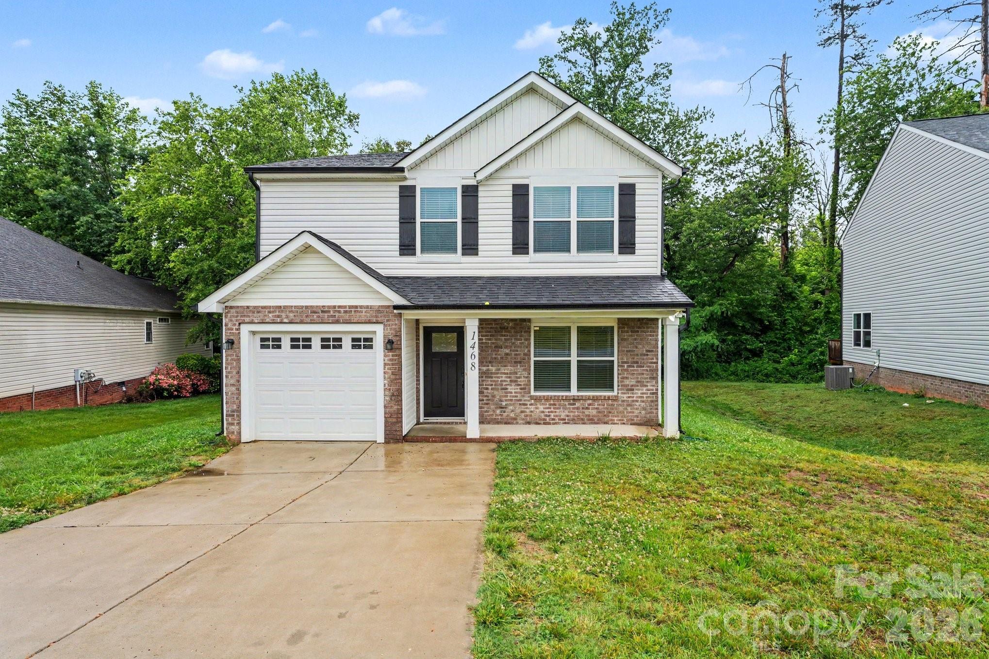 Move-in ready four-bedroom, 2.5-bathroom home with an attached one-car garage in the mature and peaceful Mayfair neighborhood. This charming home welcomes you with an open floor plan that creates a seamless flow throughout, featuring a nice living room that flows beautifully into the rest of the main living spaces. The interior is finished with a mix of vinyl/laminate and carpet flooring. The updated kitchen serves as a stylish heart of the home, boasting elegant granite countertops and modern stainless steel appliances.

Designed with convenience in mind, the layout includes a dedicated laundry room located on the first floor. Outside, you can enjoy the outdoors from both the welcoming front porch and the back deck. The primary suite offers a private retreat, complete with its own attached primary bathroom and a large walk-in closet.

The location is a standout, offering the perfect blend of suburban tranquility and easy access to local essentials. Situated just minutes from I-40 (Exit 133), the property provides an easy commute to both Hickory and Statesville. Residents will enjoy being near local favorites like the RockBarn Country Club and Conover City Park, all while benefiting from the privacy of a mature neighborhood with city utilities. Schedule your private showing today!