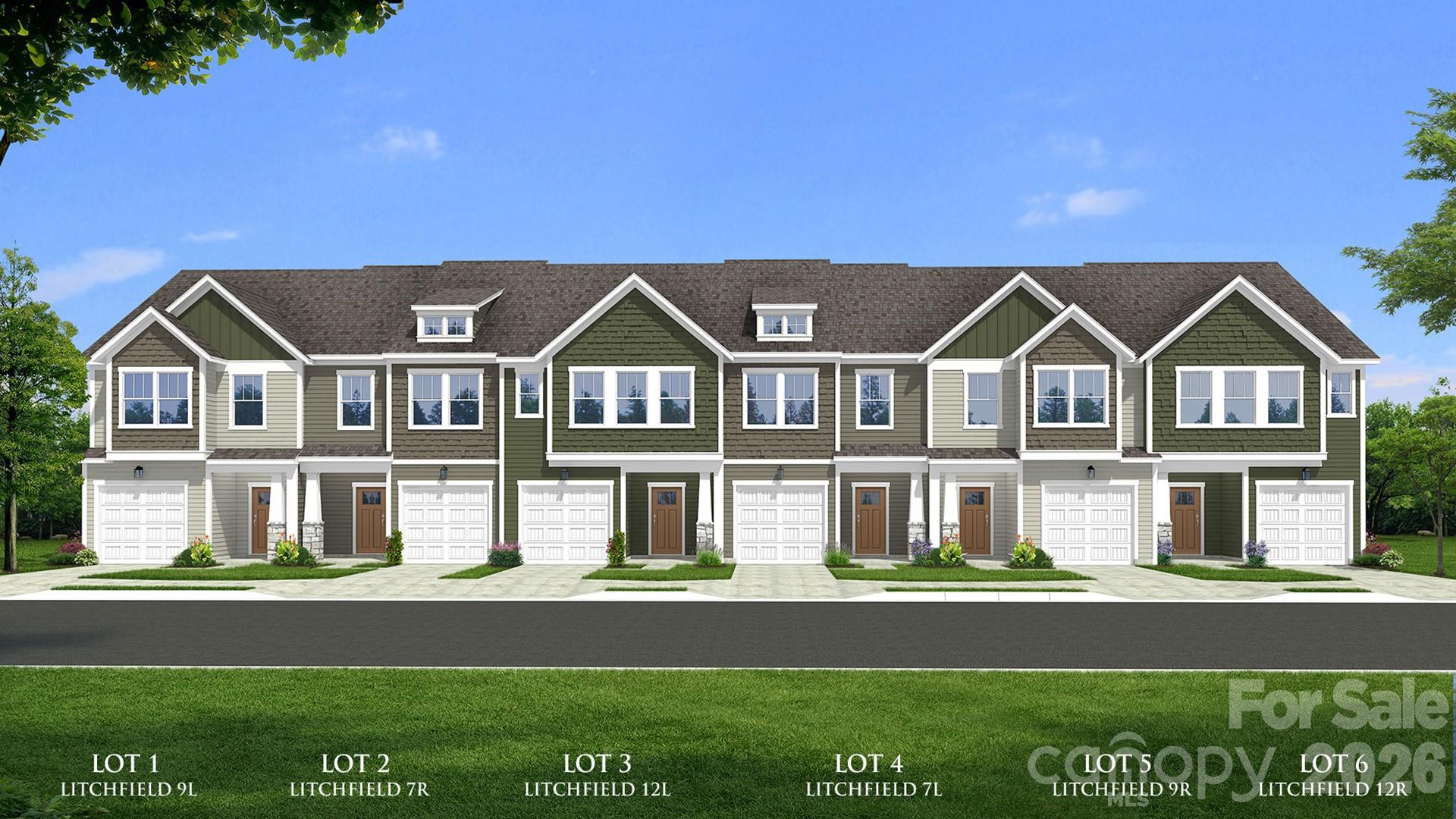 Welcome to Clayton Crossing! The only maintenance free craftsman style townhomes, minutes from Asheville, NC, Asheville Regional Airport, and The Biltmore Estate,
With over 1,600 sq ft across two levels, this stylish modern home offers a welcoming foyer leading into a light-filled open floor plan. The kitchen centers on alarge island and connects seamlessly to the living and dining areas—perfect for entertaining. Highlights of the kitchen include soft grey cabinetry, Quartz countertops, tiled backsplash, and a full stainless steel appliance package including a electric range/oven and refrigerator. The patio off the kitchen allows for outdoor living. Up the Oak staircase you will find 3 generous bedrooms and 2 baths, including a luxurious Primary suite with walk-in closet and spa-like bath with double sinks and tiled shower with seat and glass door. Practical touches include upstairs laundry with washer/dryer included, linen storage, and thoughtful split bedroom design. Blinds are also included throughout the home! The 1 car garage and double parking pad give a convenient and versatile combination for car storage and parking. Lawn maintenance is included, and smart home features are standard, keeping your home efficient, safe, and connected. 
This vibrant community blends timeless craftsman-style architecture with mountain character and everyday convenience. These expertly crafted townhomes feature first-rate included features and floorplans designed for style and functionality. From the scenic surroundings to the ease of low-maintenance living, every detail supports a lifestyle of simplicity and comfort.
Discover the ease of a lock-and-leave lifestyle in one of Arden’s most sought-after new home communities.
This home will be complete this Fall so come by today and make Clayton Crossing your new home.
Closing cost credit of $10,000 with the use of our preferred Lender.