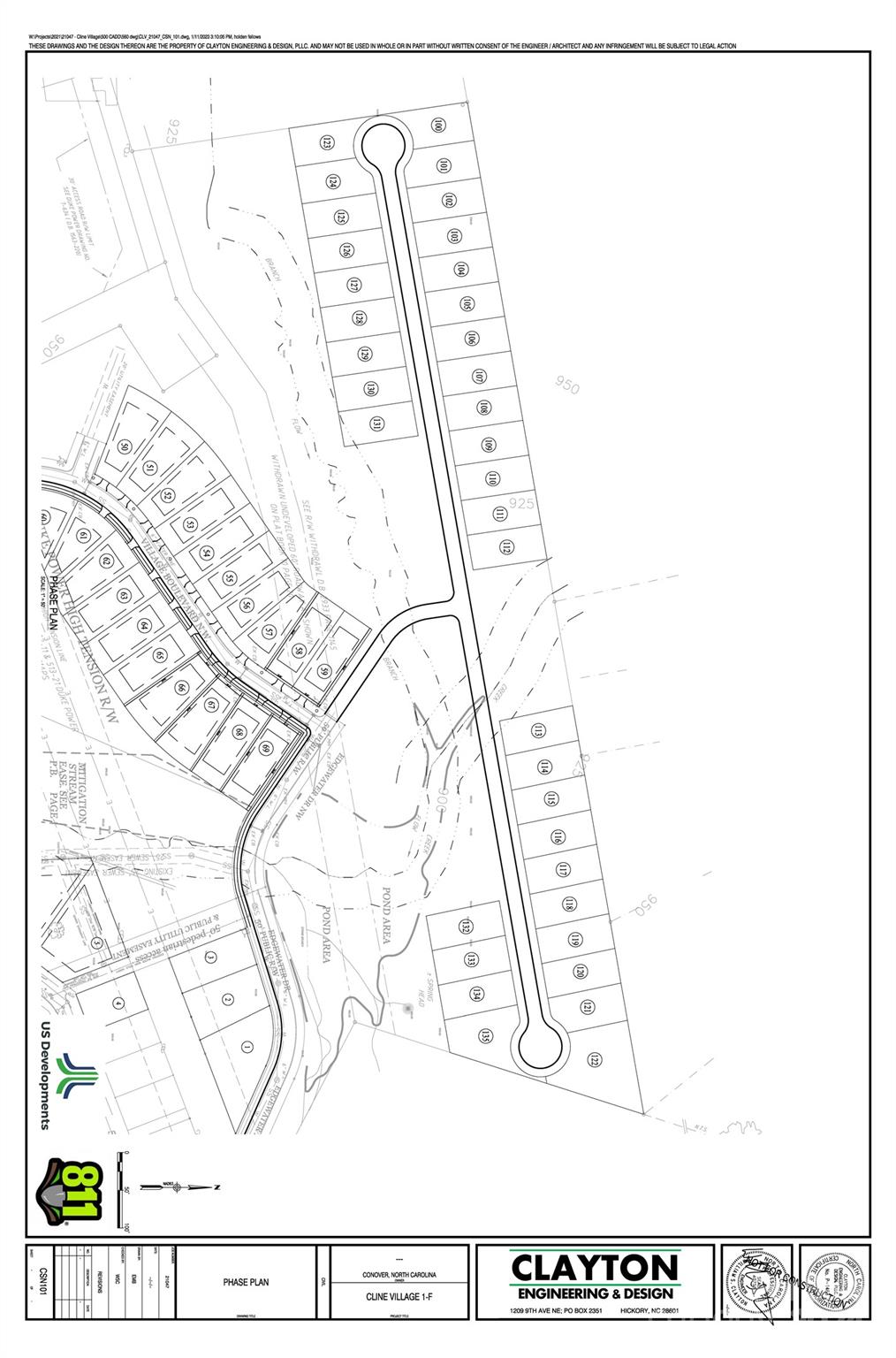 18.65 acres located in Cline Village.  Can divided into 30 lots.  Walkable to elementary school located within the community.  Seller will consider financing with a 25% down payment.  Buyer agent should verify all information (ie. schools, taxes, etc).