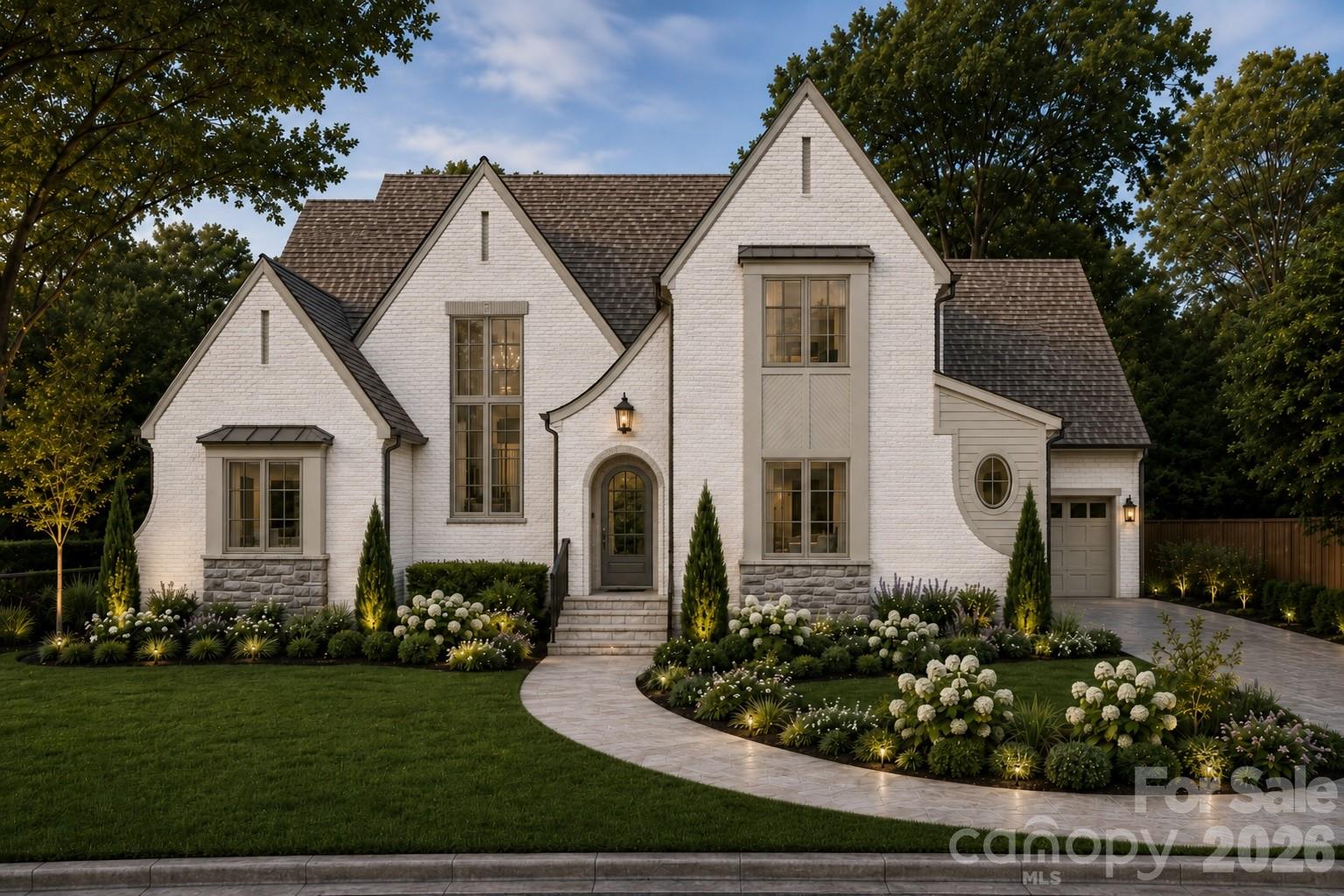 Perfectly positioned in one of Charlotte’s most desirable infill locations, this thoughtfully designed 5-bedroom, 5-bath residence sits on a beautiful ~0.4-acre homesite and offers rare walkability to the Briar Creek Greenway—providing immediate access to miles of scenic trails for walking, running, and biking right from your doorstep.
Designed to balance everyday livability with elevated design, the home is filled with natural light from expansive floor-to-ceiling windows, creating a bright and welcoming atmosphere throughout. The main level features a vaulted primary suite, offering a true retreat, along with a private guest suite or office tucked just off the covered patio for added flexibility.
At the heart of the home, the dining room is intentionally designed with a full accordion door that opens to the screened porch—creating a seamless indoor-outdoor connection ideal for entertaining. The outdoor living experience has been thoughtfully curated to include a covered porch with fireplace and heaters, flowing into a resort-style pool and spa with a dedicated grilling area—creating a true extension of the home. A separate access point leads to a flat, usable lawn designed for play, offering a rare balance of both entertaining and everyday outdoor living.
Upstairs, three spacious secondary bedrooms each offer en-suite baths, complemented by a second laundry room for added convenience. A large vaulted bonus room with a wet bar creates the perfect gathering space, while a private room above the garage provides flexibility for a media room, gym, or additional office.
**Please note** The home is currently under construction, and the full exterior vision—including hardscape, landscape, pool design, privacy screening, and fencing—has been thoughtfully planned but is not yet fully realized on site. Final execution will reflect a cohesive, resort-style outdoor environment consistent with the overall design intent.
Located just minutes from Cotswold, SouthPark, and Uptown, this home delivers the ideal combination of neighborhood charm, outdoor lifestyle, and everyday convenience..