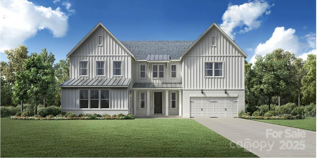 Beautiful new construction neighborhood and great location near Ballantyne. Lovely 2-story foyer welcomes you as you enter the spacious great room with gas fireplace, perfect for entertaining. Enjoy the outdoors from your covered patio and fully sodded yard. The kitchen is a chef's delight with a gas cooktop, a hood vented to the outside, built in microwave/oven plus a large walk in pantry. Lovely primary bedroom with spa like bathroom with separate shower, free standing tub and 2 walk in closets. Beautiful open staircase with wood treads leads to 2nd floor loft. Jack and Jill Bedroom/Bathroom. Perfect for multi-generational families with 1st floor guest suite, a walk in closet, private bath with a tiled shower.
