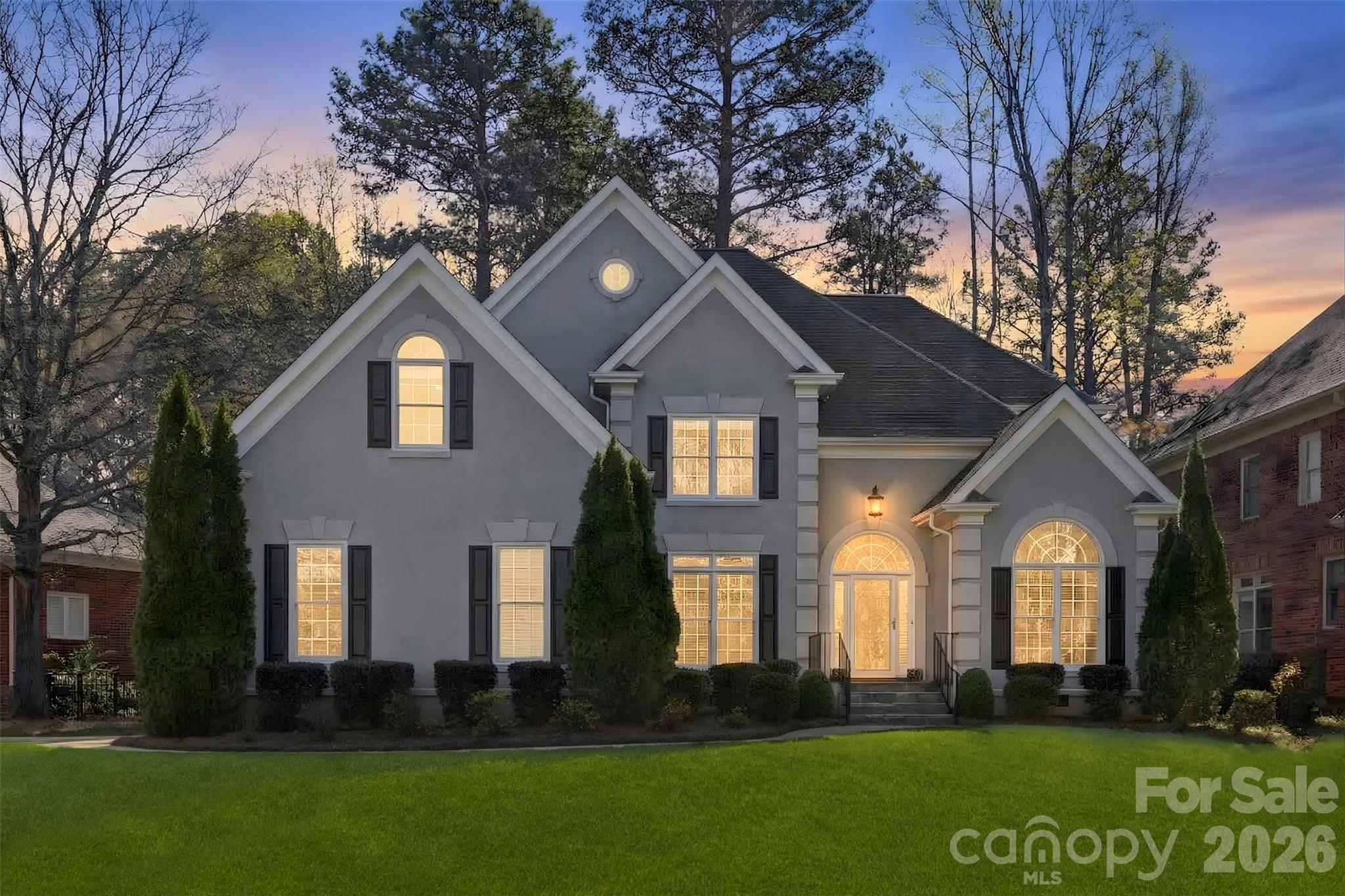 BRING OFFERS!
Discover living in Ballantyne Country Club, one of Charlotte's most desirable communities! This 4-bedroom plus bonus room, 3.5-bath with 3,090 SQ FT sitting on beautiful grounds of .25 AC. As you walk in you will see a thoughtful floor plan that has a great flow for everyday living that greets you with an office with French doors, dining room, great family room with fireplace, built-ins and two story ceilings where the upstairs overlooks and direct access to the outside deck and great natural light.  Breakfast area that flows into the kitchen with gas stove, SS appliances with refrigerator, granite countertops and backsplash.
Primary ste has a trey ceiling and opens up to deck and rear yard. Primary Bath has Frameless shower, tile soaker bathtub, a generous walk in closet with custom shelving. Laundry room as mud sink.
Second level has 3 spacious rooms, 2 full baths and a nice bonus room. 

Top Rated Schools, Dining, shopping and recreation right around the corner.