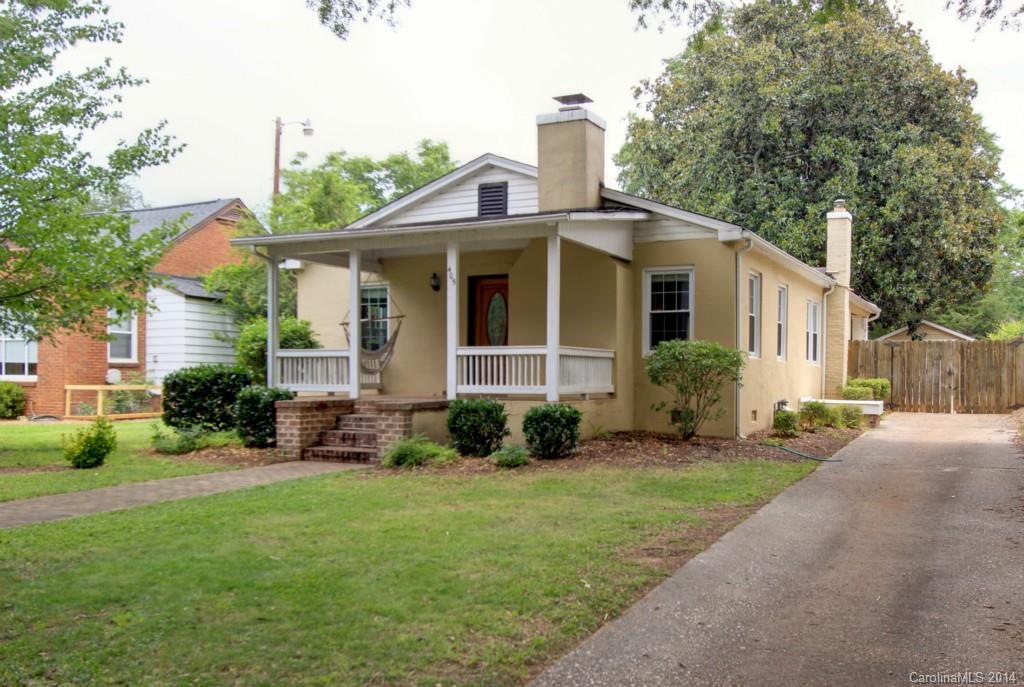 Deep lot on great street. Enjoy the walkable Dilworth/South End lifestyle. Purchase to live in or as an investment (would make a fabulous rental): 90's kitchen updates w/gleaming white cabinets, tile floor, stainless/white appliances.  Master bath features claw foot tub.  3rd bedroom used by current owner as office but it has a closet and IS a bedroom!  IF THE HOME IS NOT TO YOUR LIKING TEAR DOWN AND BUILD YOUR DREAM HOME AS SO MANY HAVE DONE IN THIS POPULAR SECTION OF DILWORTH.
