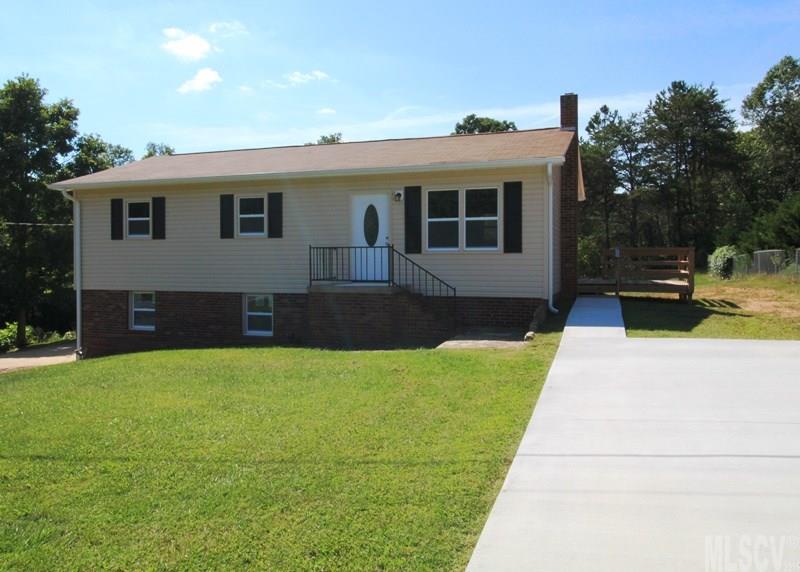 Beautifully remodeled 3BR ranch w/ full basement.  Like new inside and out! Beautiful, open-concept living/dining kitchen area.  Plenty of space for a large dining room table! Completely updated kitchen features new cabinets, countertops, & appliances (fridge, range, over-range microwave & dishwasher) w/ spacious eat-in island. New bathroom w/ tiled shower surround.  New flooring, fixtures & paint throughout.  New windows & heat pump.  Full, unfinished basement includes one-car garage. Move-in ready & great Connelly Springs location.