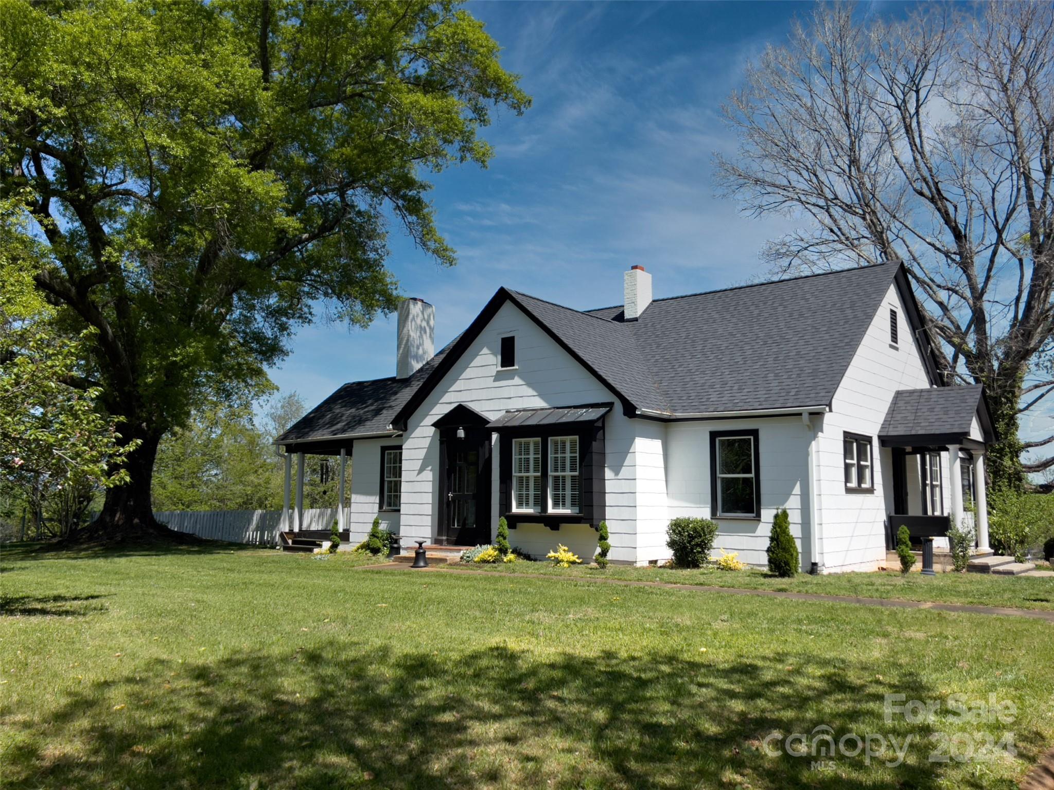 First time ever on the market!! This 4th generation homeplace is one of a kind. The setting offers beautiful mountain views! You can enjoy waking up every morning with a view of the Blue Ridge. The bones of this home are as solid as they come. Original hardwood floors, great moldings and very nice windows are throughout the home. Everything you need is on the first floor; 3 spacious bedrooms, 3 full baths, kitchen, dining room, living room, keeping room and sunporch.  There is an unfinished basement with great space for a workshop and a walkup attic for storage and access.   Whether you enjoy gardening, raising animals, or just want a place where you can roam, this 7 acre property is ideal for country living. The best part... you are only minutes from schools, grocery stores and healthcare.  Whether you decide to keep it as is or update to modern standards this gem is a rare find! Make your appointment today!