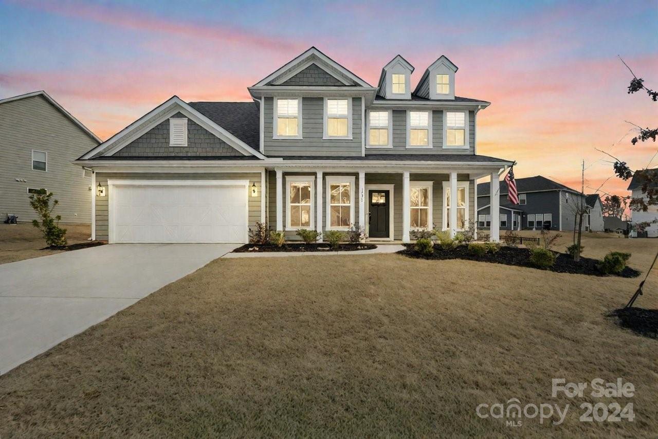 Welcome to 1273 Region Blvd in the prestigious gated community of Bretagne. This stunning residence boasts the highly sought-after "Riverton" floorplan, showcasing unparalleled luxury and comfort. With luxury flooring, a gourmet kitchen featuring KitchenAid appliances, quartz countertops, and a gas cooktop, entertaining becomes effortless. The main floor offers a guest bedroom and full bath. Upstairs the opulent primary suite boasts his and her closets and a lavish en suite bath, three additional oversized bedrooms, a full bath, and a versatile loft provide ample space. Enjoy tranquility in the sunroom or the fenced-in backyard with an expansive patio. Residents also enjoy access to a community pool and playground. Don't miss this exceptional opportunity to experience luxury living at its finest. Schedule a showing today!