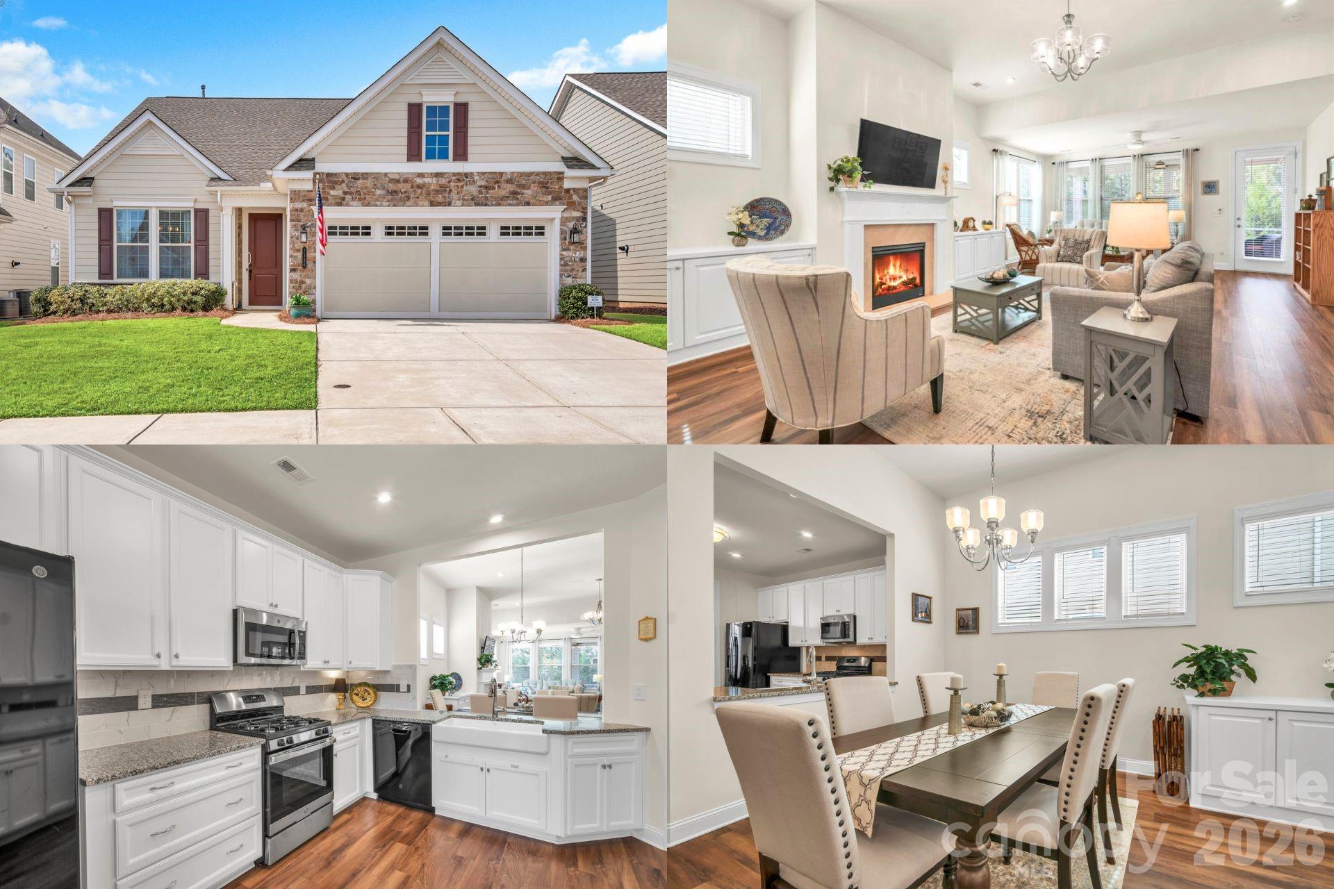 Some homes make you wait. This one is ready for you now.
Nestled on a quiet street within Cresswind, one of the area's most sought-after 55+ communities, 7336 Overjoyed Crossing has been thoughtfully upgraded from top to bottom so you can move in, settle in, and start living the life you've been planning.
From the moment you step inside, the difference is felt. Soaring ceilings and an extended great room draw you in with natural light and warmth, anchored by a gas fireplace that makes every evening feel like home. The kitchen is the kind you design in your mind - custom cabinetry, striking countertops, a farmhouse sink, a beautifully organized pantry, and a layout that makes cooking for two or hosting a crowd equally effortless.
The main-level primary suite is a true retreat. Two spacious walk-in closets, dual vanities, upgraded fixtures, and thoughtfully added grab rails offer both luxury and the kind of practical comfort that matters most in this chapter of life. A dedicated office with French doors sits just steps away, perfect for working from home, pursuing a passion, or simply having a quiet space to call your own.
Upstairs, a generous bonus room with a full bath and walk-in closet gives visiting family their own private retreat or gives you the flex space to use however you choose.
The details throughout are the kind you notice and appreciate every day. Custom lighting. Built-in storage. An upgraded laundry room with cabinetry and a utility sink. And when it's time to exhale, the large screened porch is waiting - your own private outdoor living room, perfect for morning coffee or a quiet evening with nothing on the agenda.
The extended garage offers room for vehicles, hobbies, and everything in between.
Beyond your front door, Cresswind delivers a lifestyle that's as full or as peaceful as you want it to be. Featuring indoor and outdoor pools, a clubhouse, fitness center, tennis courts, and a social calendar that makes it easy to build real community with neighbors who are in the same season of life.
And location? Parks, shopping, medical centers, and dining are all within easy reach.
This is not a home you'll need to wait months for, wonder about, or compromise on. Every upgrade has been made. Every detail has been considered. The only thing left is you.