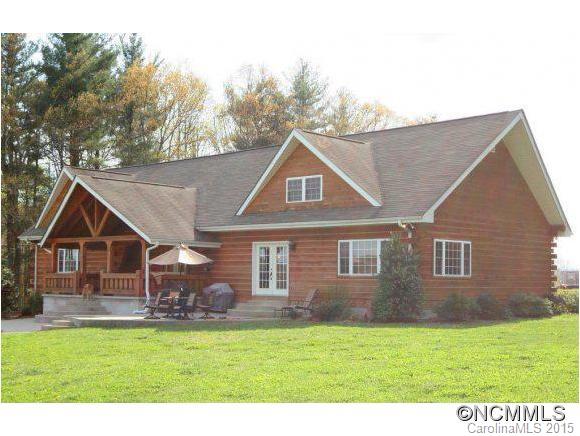 Custom Log Home Priced for Quick Sale on 1.6 level Acres at the Incredible price of Only $67 per square foot! Conveniently located in tranquil setting. Features: 4120 Sq Ft/2600 on Main, 3BR/2.5BA, Cathedral Ceilings, Huge Gourmet Kitchen, Granite Counters & SS Appliances, Luxurious Master Suite, Soaring Stone Fireplace in Great Room, Dining/Living Room, Covered Porch & Patio. Needs a little tlc but is priced accordingly and being sold "AS-IS".