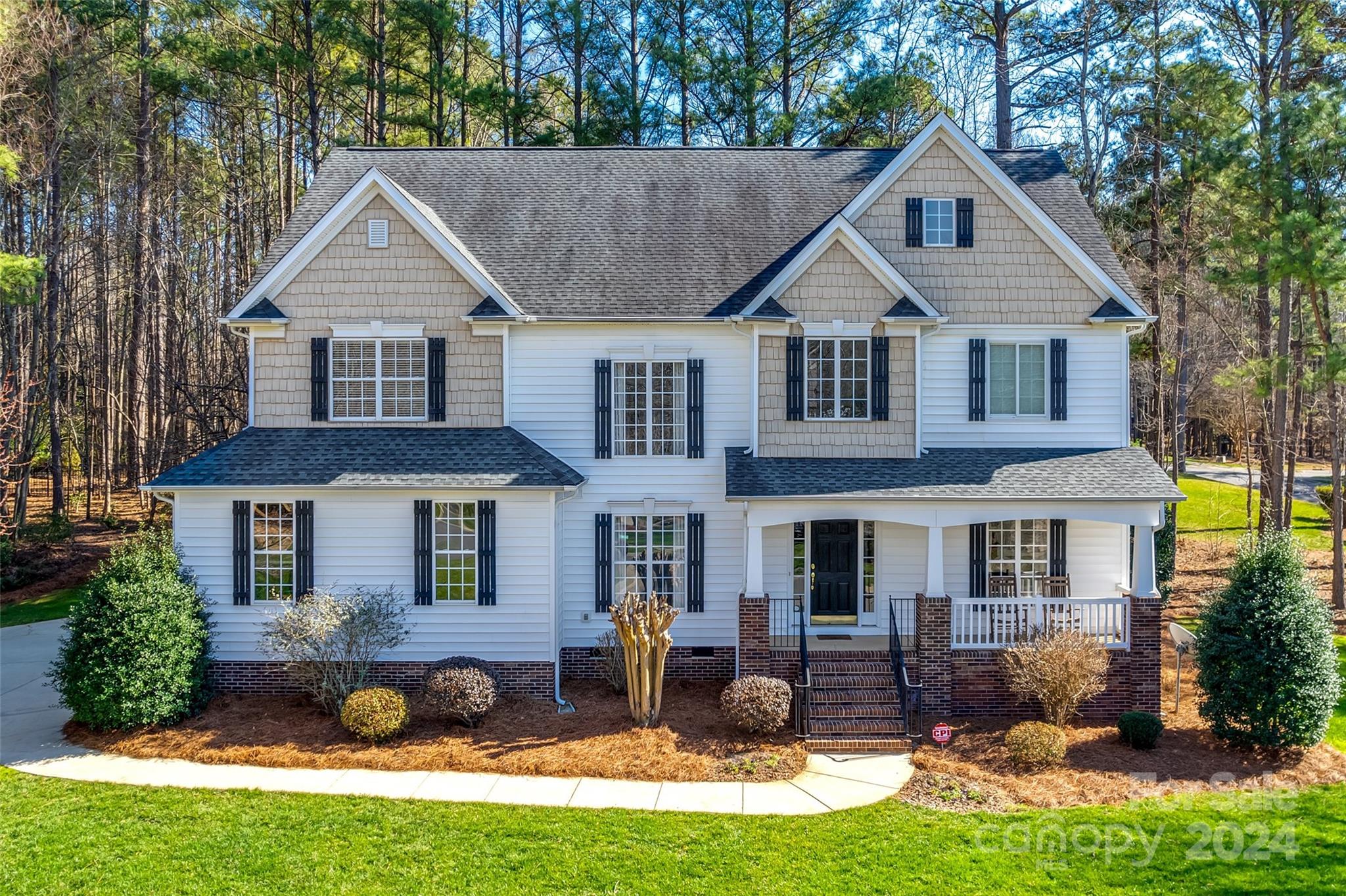 This well-maintained beauty is located in The Landing, one of the most desirable neighborhoods in Lake Wylie!  The house is close to the neighborhood park and pool with easy access. You'll love the inviting open floor plan that seamlessly integrates the living, dining, and kitchen areas. The kitchen is the heart of this home with a massive island. The interchangeable dining and living room layout allows you to customize the space to suit your lifestyle. A bedroom & full bath are also located on the main level. Upstairs, you'll find a bonus room that can be used as a home office, media room or additional bedroom. The primary bedroom has a massive bathroom w/ a large walk-in closet. The neighborhood features a pool, park, kayak launch/storage, trails, playground & basketball court. Located near boat launches, shopping, schools & restaurants. Low York County taxes & award-winning schools. Ask for a list of upgrades and a neighborhood map. HVAC 2012, Roof 2011, water heater 2020