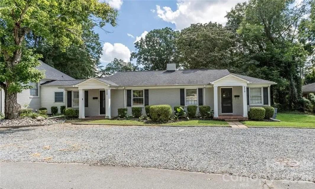 Great Investment opportunity in Plaza Midwood! Turnkey Triplex on corner lot with long term tenants in place. This unique property located in the heart of Plaza Midwood is .7 miles from Harris Teeter in The Plaza and just 3 miles from Trade and Tryon in Uptown Charlotte. Triplex consists of a duplex with 2 bedrooms and 1 bath each and a house with 3 bedrooms and 1 bath. Washer/dryer combos are included in duplex units. Morningside has full size washer/dryer in house. Tenants pay all utilities and owner pays for landscaping. Excellent cash flowing investment or house hacking opportunity for the right buyer. No HOA. Possible short-term rental opportunity.
Recent updates include: Remodel of 2520 unit (August 2022), Remodel of 2518 unit (November 2021), new HVAC systems installed in both duplex units (January 2026, warranty conveys), new moisture barrier and insulation installed in all units (February/March 2026).
Current leases expire as follows: 1645 Morningside 6/27. 2518 Roland 4/27, 2520 Roland 5/27. PLEASE DO NOT DISTURB TENANTS. All 3 units are occupied, no access until an offer is accepted.