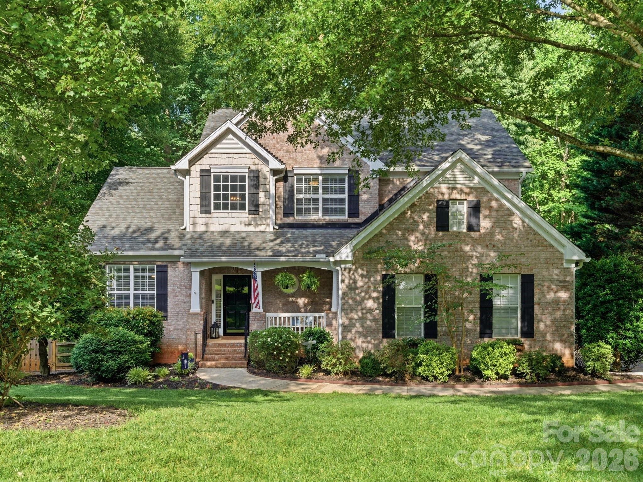 Located in the highly sought-after community of The Landing, this spacious 5-bedroom, 3.5-bathroom home offers extensive updates, flexible living space, and access to exceptional neighborhood amenities.

The home features a beautifully updated primary bathroom, renovated half bath, and new flooring throughout the upstairs, basement, primary bedroom, and stairways. Major system improvements provide peace of mind, including complete home repiping in 2021, a tankless water heater installed in 2021, main HVAC replacement in 2020, upstairs HVAC replacement in 2023, and a whole-home dehumidifier added in 2023.

The finished basement includes a dedicated playroom and conditioned storage space, creating versatile areas for recreation, work, and organization. Additional thoughtful updates include custom accent walls, a convenient family drop zone for bags and shoes, and improved closet functionality.

Outside, the home is equipped with 5-inch gutters with guards, with most downspouts routed underground to direct water away from the home.

Residents of The Landing enjoy outstanding neighborhood amenities, including a community pool and access to boat slips when available for purchase, making it easy to enjoy the lifestyle and recreation of Lake Wylie.

This move-in-ready home combines modern updates, generous living space, and one of Lake Wylie's most desirable locations.