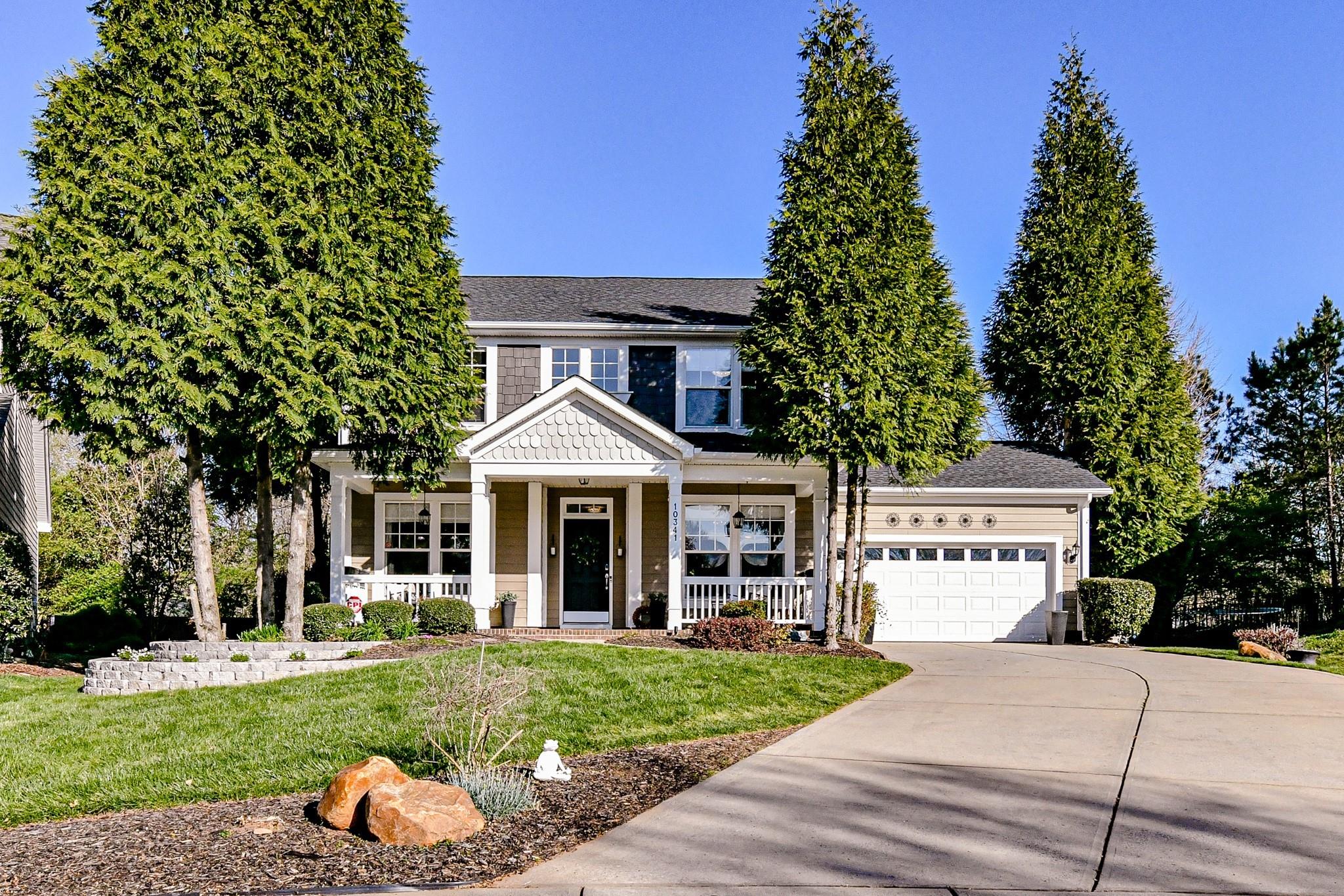Truly a gem & rare find in beautiful Brighton Park - unusually large lot, saltwater pool & more updates than you can imagine! (SEE UPGRADES/FEATURES FLYER) Be prepared to fall in love w/ this 3 bdrm, 2.5 bath home featuring a main level primary suite w/ sitting area w/pool views & an unbelievable custom closet. Flex space is used as an office but has a closet & could be a bedroom w/ french doors added. The 2 story great room gives a super spacious & bright feel! Upstairs you'll find a loft, 2 secondary bedrooms w/built in closets (love!) & a gorgeous fully remodeled bath.  This carpet free home has new luxury vinyl plank flooring throughout, fabulous light fixtures, neutral paint, fully updated kitchen w/new appliances and bar area, fully remodeled powder room, new windowed garage door.  The real surprise is the saltwater pool (2021) w/heater & the professional landscaping, outdoor lighting & front & back irrigation, making it an outdoor oasis on a quiet cul-de-sac lot. THIS IS HOME!