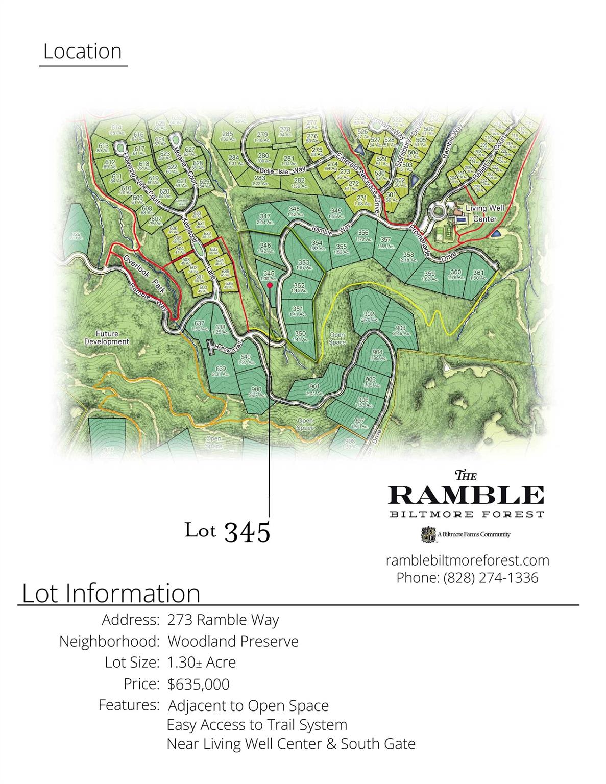 Ramble Biltmore Forest - Land