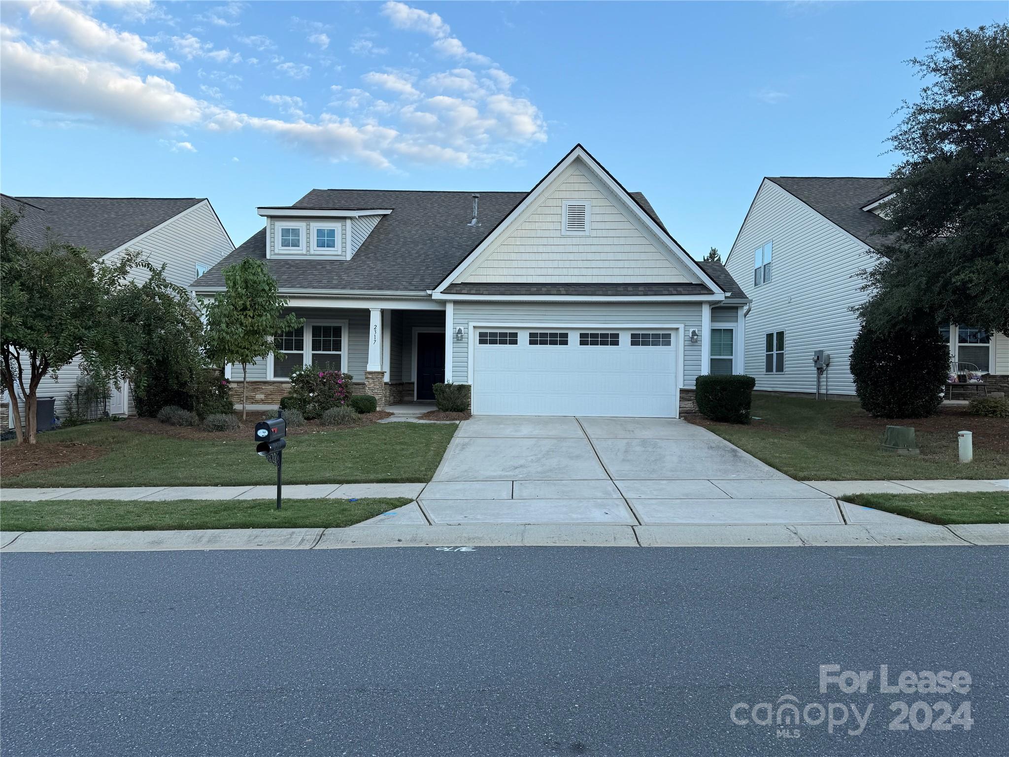 Welcome to this beautiful 2-bedroom, 2-bathroom home in Lake Ridge.  Step up to the classic charm of a rocking chair front porch,  Large open floor plan that seamlessly connects the great room with fireplace, dining room and butler’s pantry.  Kitchen features a large island with granite countertops, tile backsplash and stainless steel appliances.  Breakfast area that overlooks the screened-in porch and patio.  The primary bedroom offers a private retreat with sitting area and direct access to the screened-in porch.   
The home features modern lighting throughout, with ceiling fans in both the great room and primary bedroom.
Additional features include a 2-car garage for ample storage and parking, as well as a fenced backyard offering privacy and space for outdoor activities. 

Community amenities include clubhouse, pool, fitness center, tennis courts, pickleball, playground and walking trails. Close to I-77, Fort Mill, Lake Wylie and restaurants and shopping.