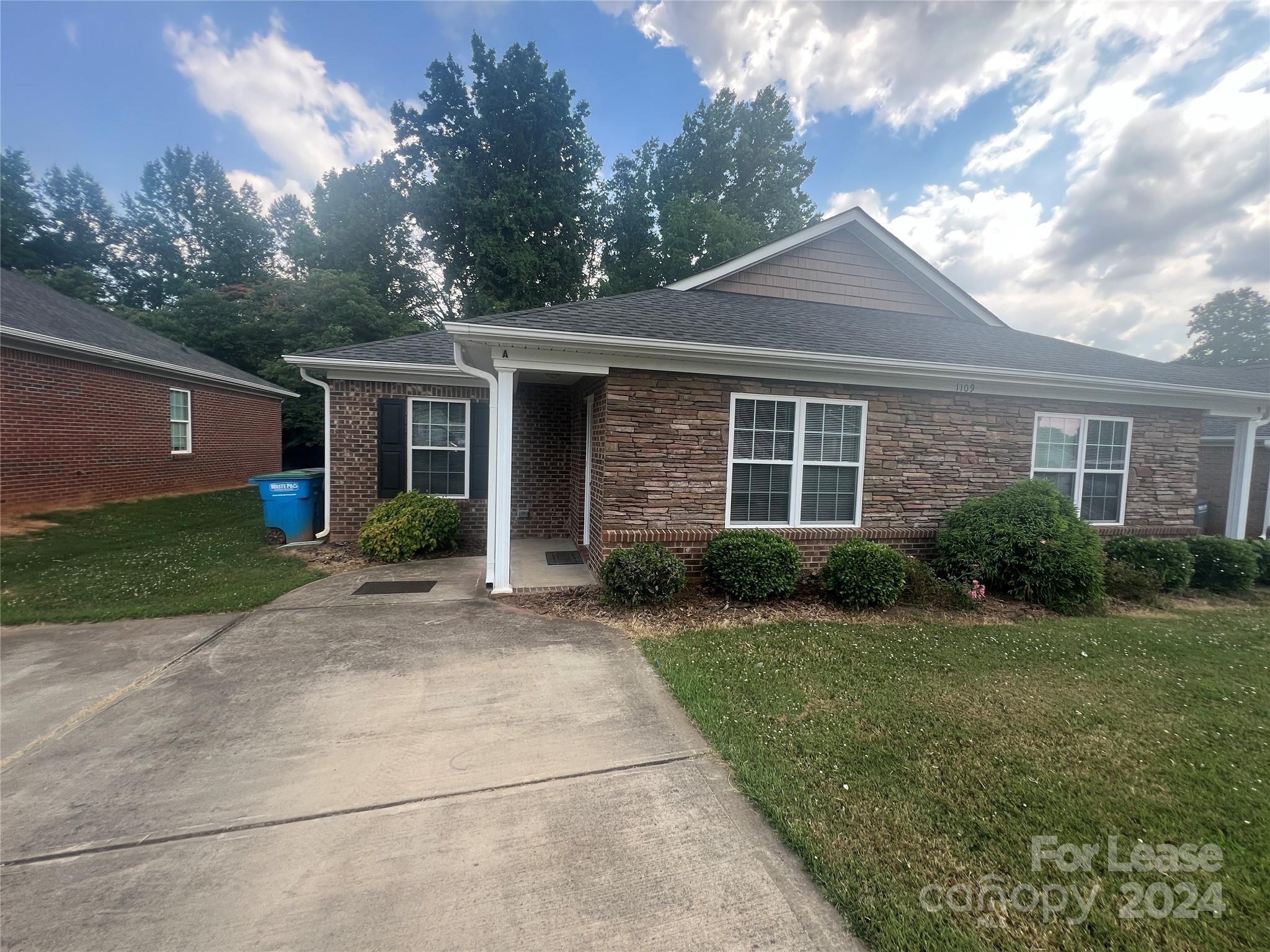 Great 3 bedroom 2 bath duplex in North Belmont. This full brick duplex was constructed in 2016. Features include granite countertops, ceramic tile floors, neutral paint, black appliances for courtesy use in the kitchen (refrigerator not included), and a patio in the back. *Pets are conditional and up to the owner's discretion with a $350 non-refundable per pet fee. A monthly pet rent charge of $15.00 will apply as well.