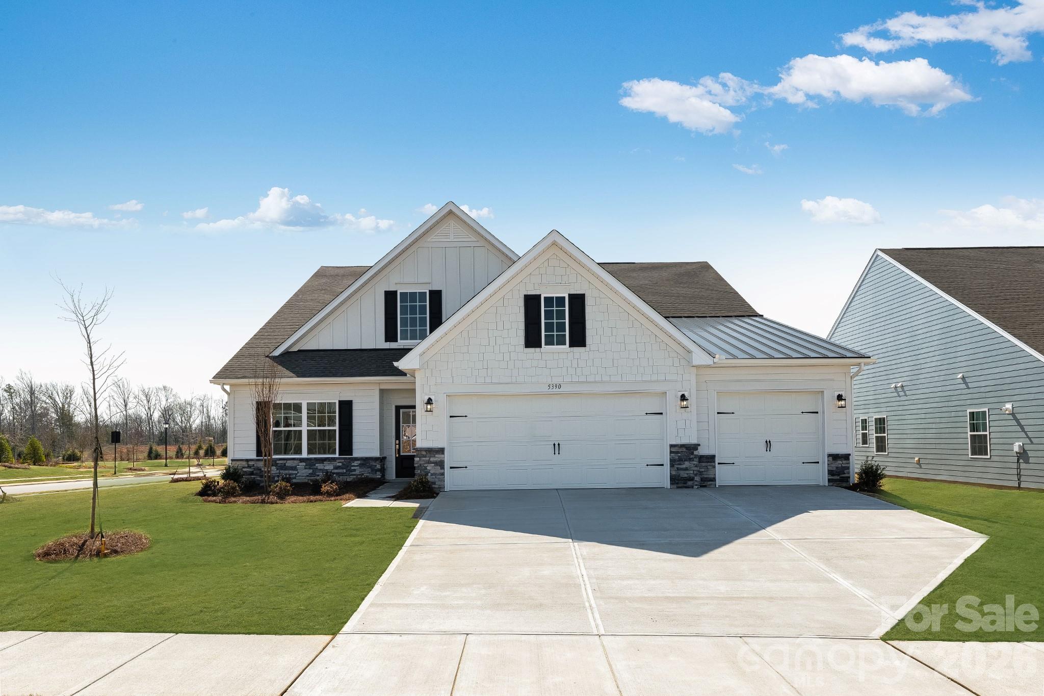 This expansive Holden floorplan is a single-family home made for lavish comfort and entertainment with a gracious layout spread throughout two levels. On the first floor is a formal living room and an open-plan layout shared between the main living and dining spaces, along with a covered patio for outdoor activities. On the same level is a secondary bedroom and a lavish owner’s suite with an attached bathroom. The top floor presents a sprawling loft and a third bedroom. Plus, our signature Everything's Included program means you will get a gourmet kitchen with double ovens and cooktop, quartz or granite kitchen countertops, subway tile backsplash, ceramic tile, luxury vinyl plank flooring throughout the home, and a gas fireplace (per plan). Roselyn is a master-planned community offering exclusive ranch homes designed for active adults!