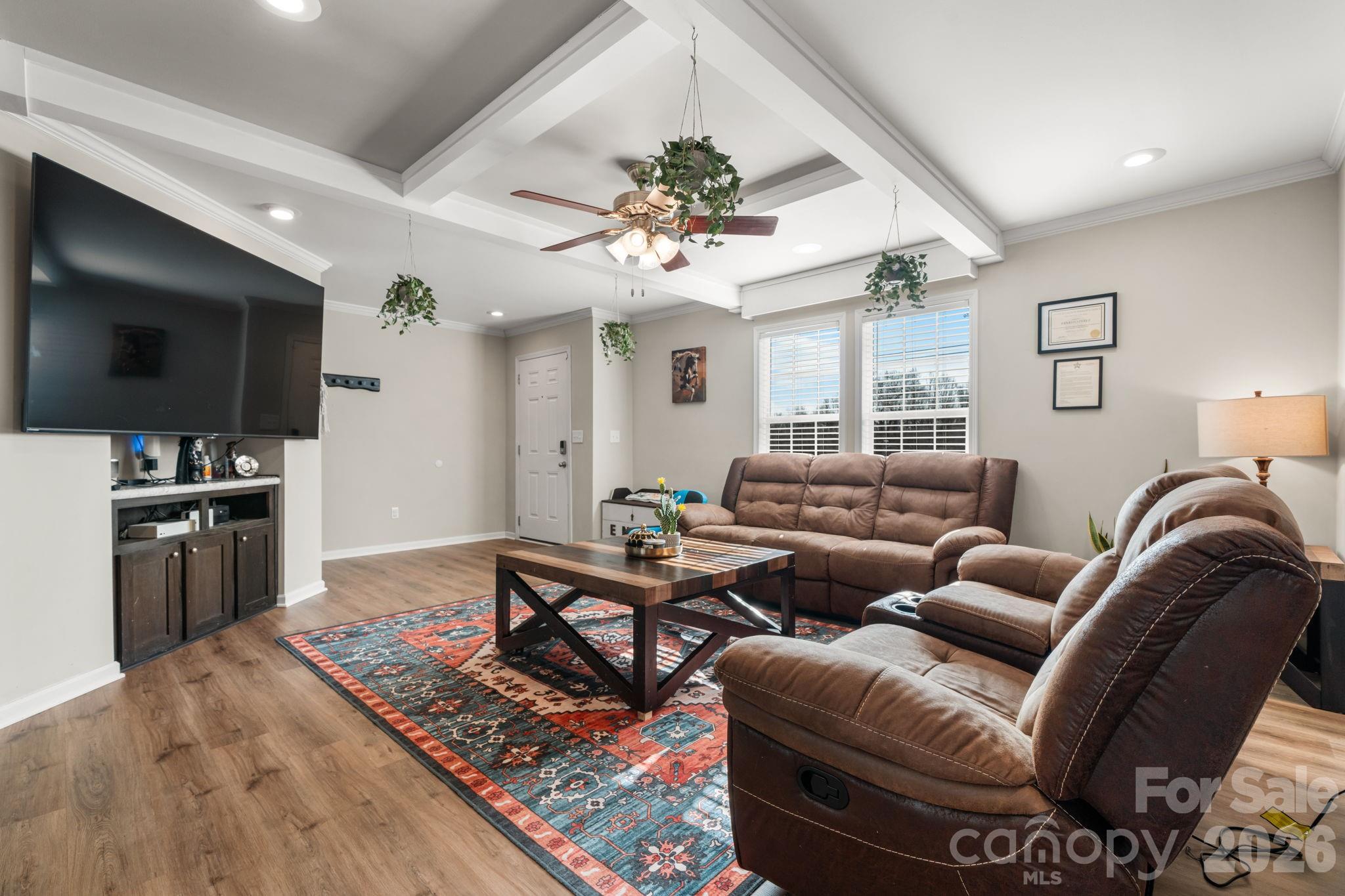 A Little More Land, A Lot More Life - Looking for room to breathe? Welcome to 1.86 acres of peaceful country living in Vale. Built in 2022, this move-in ready home offers an open-concept layout with a spacious kitchen featuring abundant cabinetry, a center island with breakfast bar seating, and seamless flow into the dining and living areas. The split-bedroom floor plan provides added privacy, while the primary suite features dual sinks, a walk-in shower, built-in vanity, and generous storage.

Step outside and enjoy the lifestyle you've been dreaming of. Sip your morning coffee on the back deck, plant a garden, let pets roam in the fenced area, or simply enjoy the peace and privacy of country living. Love the outdoors? You're just minutes from Bakers Mountain Park, WoodMill Winery, and an easy drive to Hickory and Lincolnton. Land, privacy, and convenience—this one has it all!