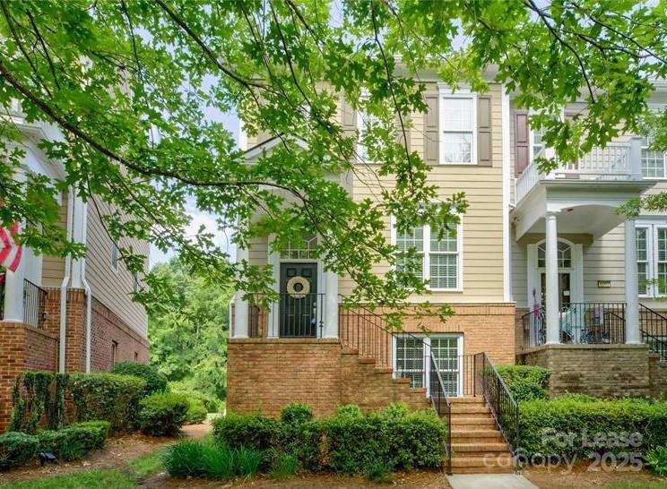 Lovely end-unit townhouse tucked away on a cul-de-sac street. This home offers serene living with picturesque views of the lake. Private back deck with awning, perfect for relaxing, overlooks a tranquil tree-lined area, providing a peaceful retreat. Excellent condition, neutral decor.  Kitchen with refrigerator, upgraded appliances, dining area and island/bar.  Great room with gas fireplace.  Three sizeable bedrooms, upper level has dual primary bedrooms - each with their own private BA and tons of closet space.  Tons of windows invite natural light thru-out.  Washer/Dryer included.  Enjoy the good life and all that Baxter has to offer! Nearby restaurants, shopping and all conveniences. Pets conditional: Dogs 50Lbs or less/pet fee $300 per pet.