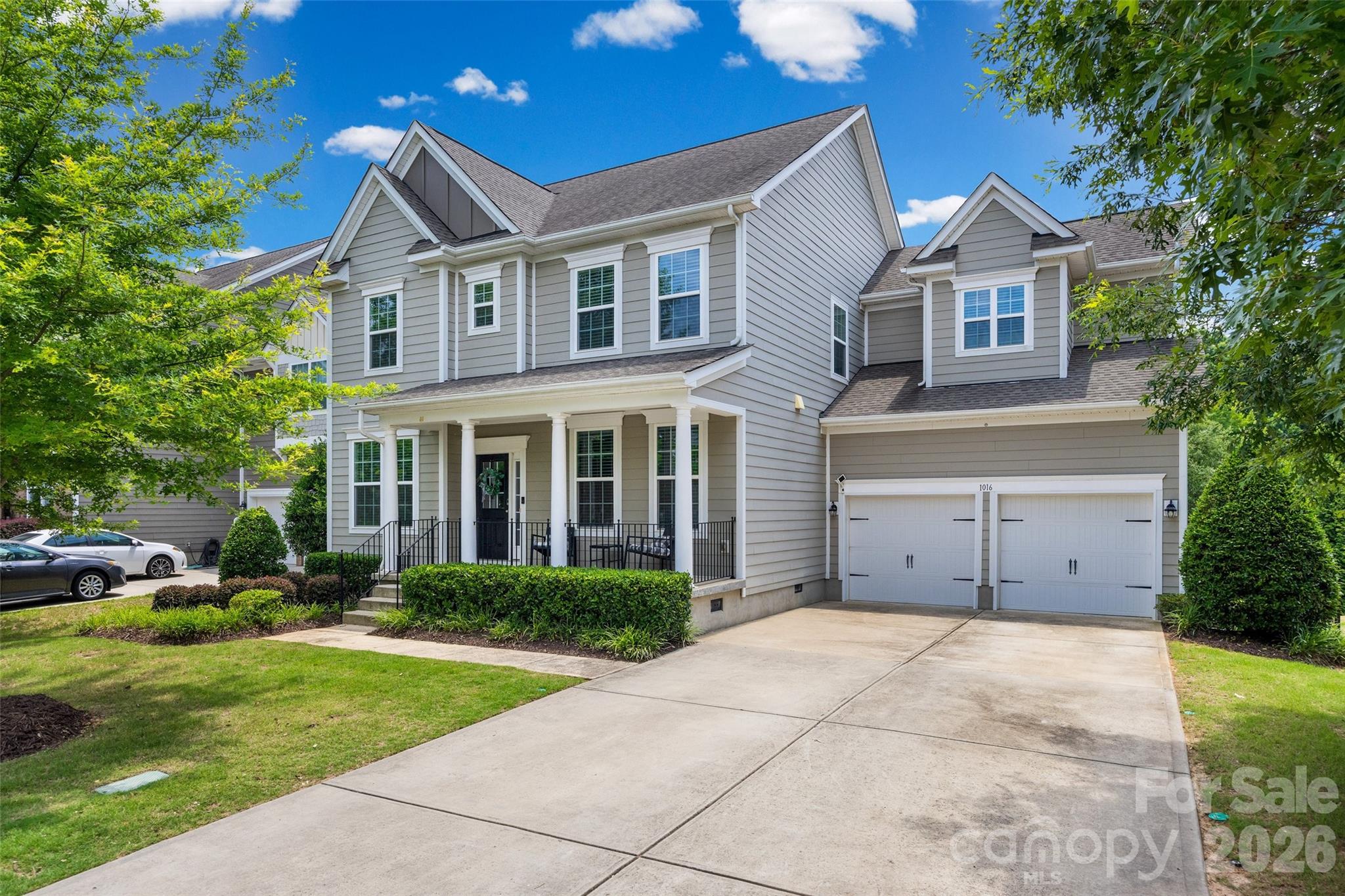 Welcome to luxury living in the highly sought-after Handsmill lakefront community! This beautifully appointed 5-bedroom, 3.5 bath home offers exceptional space, thoughtful design, and outstanding indoor-outdoor living. A charming front porch welcomes you inside, where you'll find a private office with French doors, formal dining room, butler's pantry, and spacious walk-in pantry. The gourmet kitchen is the heart of the home, featuring granite countertops, stainless steel appliances, double ovens, a gas cooktop, and a bright breakfast area surrounded by windows overlooking the backyard. The open-concept living room showcases a cozy fireplace and provides the perfect gathering space. Step outside to enjoy the screened-in deck, expansive paver patio, outdoor fireplace, fenced backyard, and peaceful wooded views backing to HOA-owned green space for added privacy. A standout feature is the private fifth bedroom suite located above the garage with its own staircase, walk-in closet, and full bath—ideal for guests, a home office, media room, or multi-generational living. The spacious primary suite features a tray ceiling, backyard views, garden tub, walk-in tiled shower, and large walk-in closet. Upstairs you'll also find three additional bedrooms, a full guest bath, and a convenient laundry room. Located in the gated Handsmill community, residents enjoy resort-style amenities including a pool, clubhouse, playground, a 24-hour fitness center and community hosted events from block parites to book clubs their is something for everyone. Boating enthusiasts will appreciate the privately owned marina offering wet and dry boat storage through a separate membership. Conveniently located near Lake Wylie shopping, dining, and recreation, this home offers the perfect combination of comfort, flexibility, and lifestyle.
https://handsmill.connectresident.com/