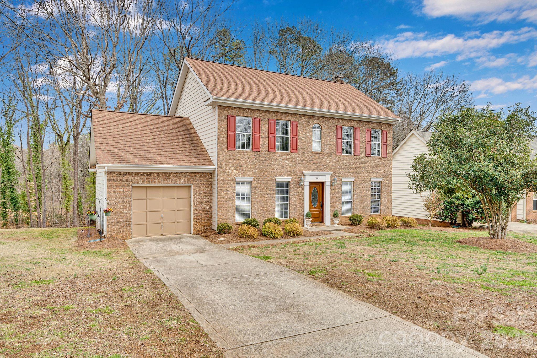 Tucked away on a private wooded lot at the end of a quiet street, this beautiful 3-bedroom, 2.5-bath home offers the perfect blend of comfort, style, and location. Situated right beside the cul-de-sac, the property enjoys minimal traffic—creating a peaceful retreat while still being close to everything.
Inside, you’ll find new luxury vinyl plank flooring throughout, providing a sleek, modern look that’s both durable and low maintenance. In the kitchen you'll find an island and beautiful bay windows providing an abundance of natural light. The home features updated light fixtures throughout, giving each space a fresh, contemporary feel. The primary bedroom serves as a stylish escape with a recently added modern accent wall that adds character and warmth. Off the primary bedroom sits a spacious en suite bathroom with double sinks and a large garden tub.
Surrounded by mature trees, the wooded setting offers a sense of seclusion while still placing you in a prime location just minutes from shopping, dining, and everyday conveniences. Plus, you’re less than 10 minutes from South End, making it easy to enjoy some of the city’s best restaurants, breweries, and entertainment.
If you’re looking for privacy, and unbeatable proximity to the heart of the city, this home delivers.