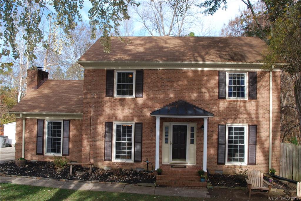 This charming brick home sits at the end of a quiet cul-de-sac in a beautiful, established South Charlotte neighborhood. The first floor showcases hardwood floors, a family room with fireplace and french doors that open into the spacious kitchen, living room, bedroom and full bathroom. There are two bedrooms, laundry room, a bathroom and master bedroom/bathroom upstairs. Walk out back to find a large deck that overlooks the private and serene backyard. Minutes to Southpark and Uptown Charlotte!