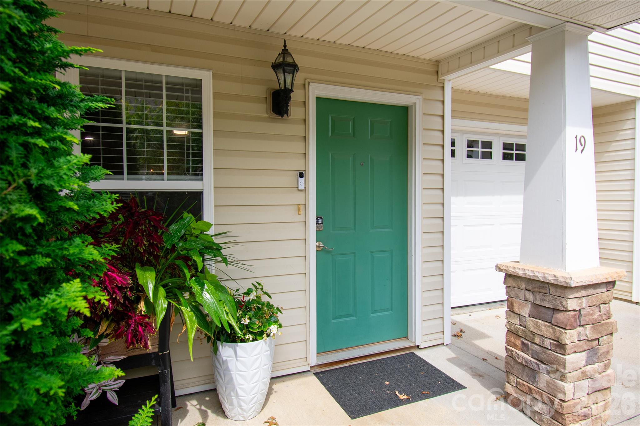 Come and see this wonderfully maintained 3 bedroom 2.5 bath townhome in Fletcher!  Conveniently located between Asheville and Hendersonville, this home makes access to shopping, restaurants, Fletcher Park, and the airport a breeze. The primary bedroom has plenty of storage with two closets and a full bath.  Outdoors you will find a covered front patio and in back another space perfect for making s'mores or a barbeque. For those loving low maintenance, the HOA covers lawn care, exterior care, and trash pickup. The garage is easy access to the kitchen for bringing in groceries or creating your own home gym space. Come and envision yourself living in this well-kept home!