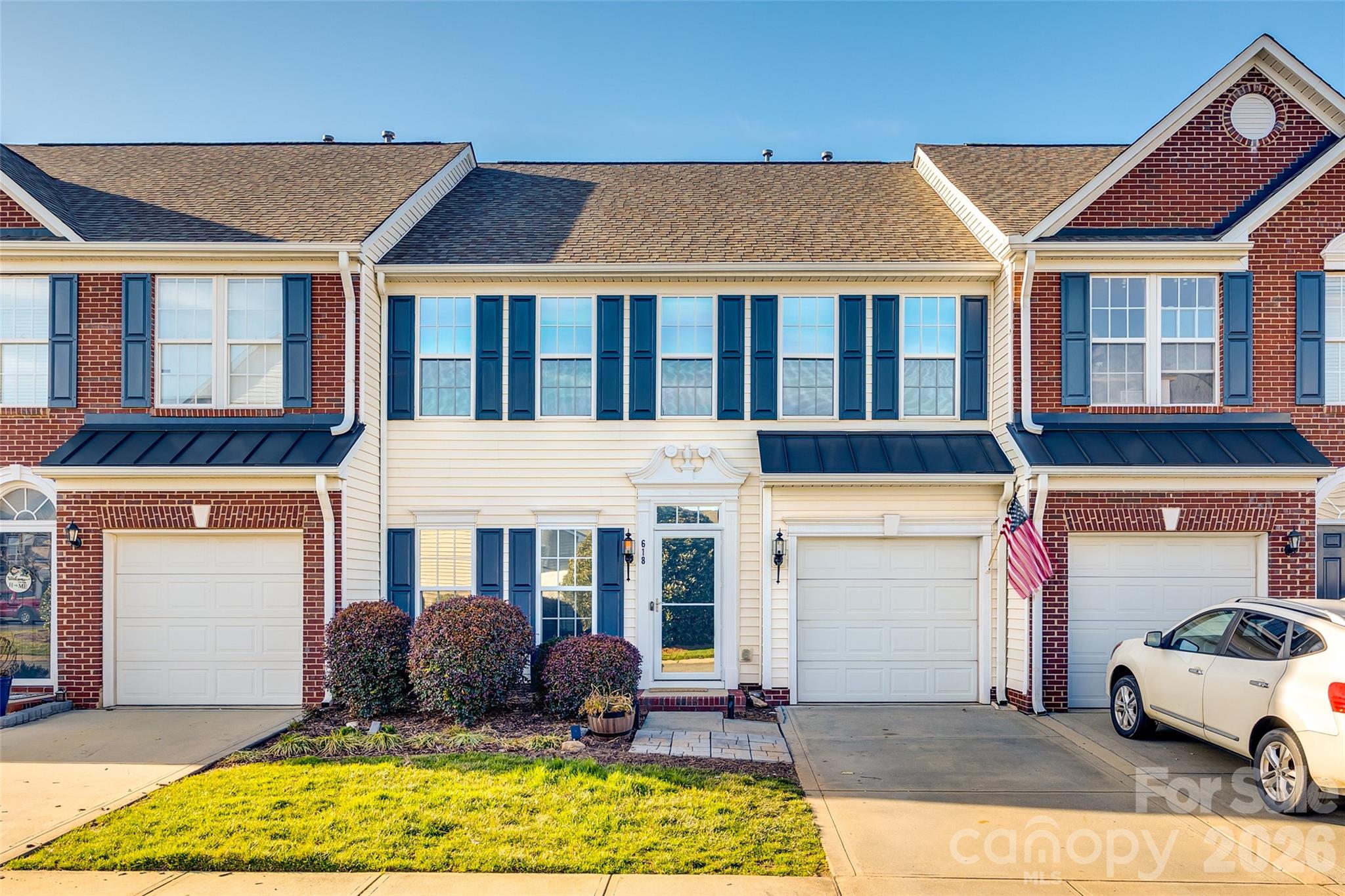 Ready for your own place? This stylish townhome in Lake Wylie offers the perfect mix of comfort, privacy, and convenience. Enjoy a private fenced backyard, attached 1-car garage, and a spacious open layout designed for easy living and entertaining.

The kitchen comes fully equipped with all appliances, including a refrigerator, and opens into a large living area with a cozy fireplace and neutral finishes throughout. Move-in ready and designed for low-maintenance living.

Upstairs, the primary suite features two closets, a relaxing soaking tub, and updated lighting and mirrors for a fresh modern feel. The laundry room is conveniently located near the primary bedroom, and the washer and dryer are included.

Located close to restaurants, shopping, and beautiful Lake Wylie, this home gives you easy access to everything you need while still feeling tucked away. Plus, it’s zoned for the highly rated Clover School District and the brand-new Lake Wylie High School.
