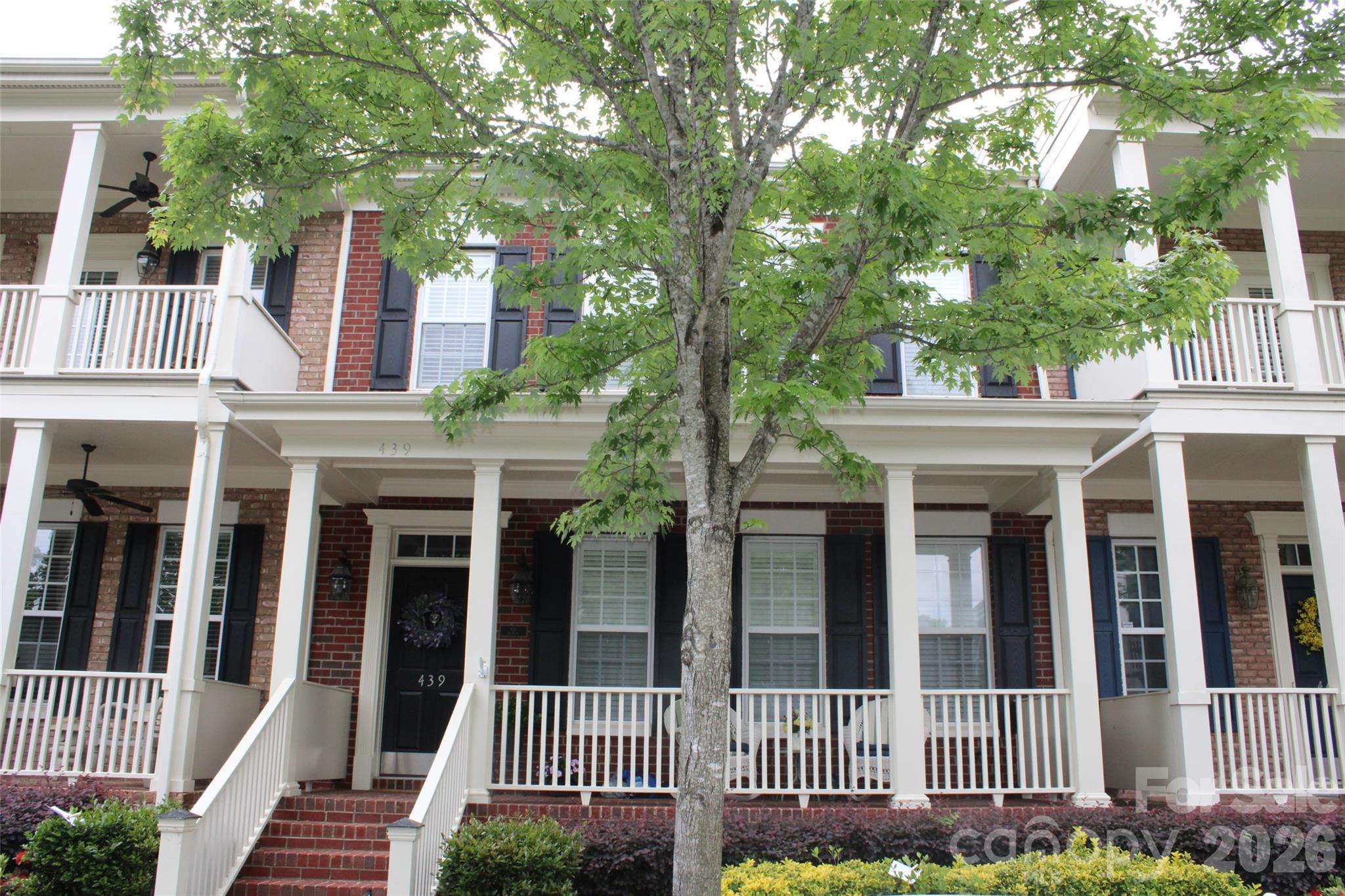 You will love this beautiful spacious, best floorplan townhome in the quaint and sought after St. Alban's Square area.  Enjoy strolling throughout this quiet Neighborhood along peaceful walking trails canopied with beautiful trees. Only one mile to the heart of downtown Davidson. Pet Friendly with neighborhood dog park. Large 2 car garage with newly epoxied floors. Overflow parking available. Lovely brick courtyard for entertaining. Cook's kitchen with large granite island and separate large dining area. Newer stainless-steel appliances, gas cook top, double pantry.  Kitchen is open to large family room with beautiful gas fireplace. Gorgeous hardwood floors, separate laundry room. Main floor primary bedroom with his and her walk-in closets and newer carpet. Primary bath with large soaking tub and separate shower.  Upstairs bedrooms with walk in closets. Big walk-in attic with extra storage. Huge, oversized bonus room. This home has crown molding, shutters, wainscoting, high ceilings and custom painting throughout. One mile to lovely Downtown Davidson. Minutes to Lake Norman and Davidson Lake.