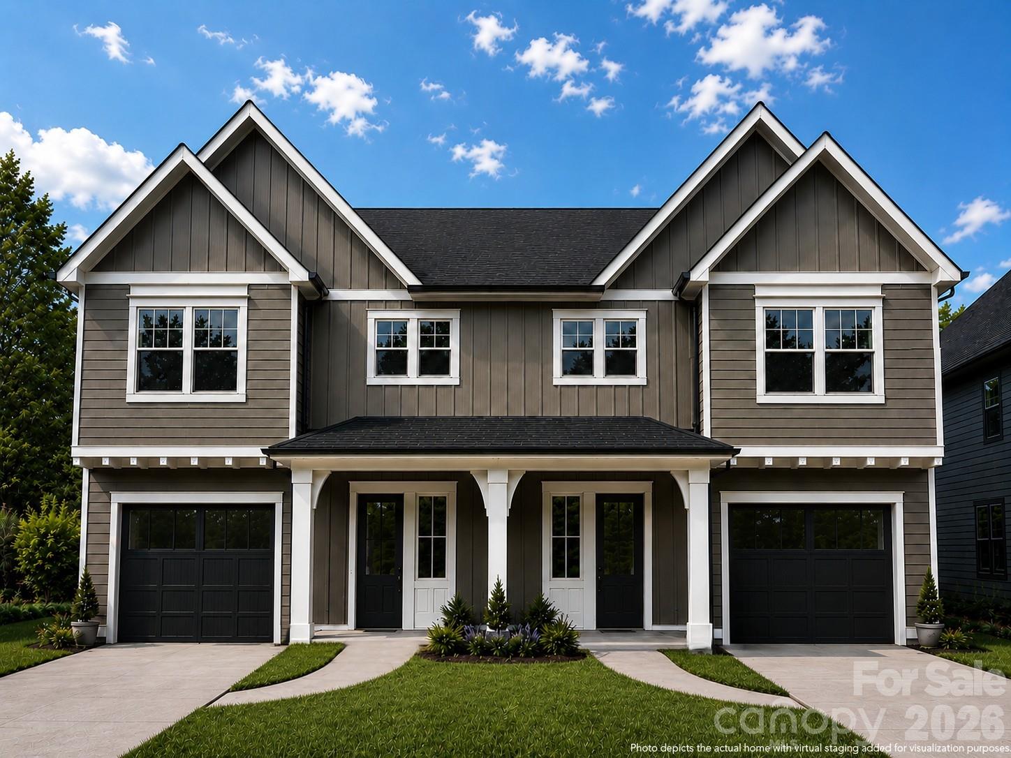 Experience the ultimate real estate opportunity in one of Charlotte’s fastest-growing and most desirable neighborhoods—LoSo. This is your chance to own the entire building. The Sparrow Duplex is a modern architectural masterpiece consisting of two distinct, income-generating units designed to live like single-family homes. Whether you choose to live in one side and rent the other, multi-generational live, or add a premier turnkey asset to your portfolio, this property delivers unparalleled versatility.

The Investment & The Layout
Each side of this contemporary duplex is mirroring the luxury of a premium townhome, offering:

3 Spacious Bedrooms | 2.5 Designer Baths per unit (6 BR / 4 Full / 2 Half Baths total)

Private 1-Car Garage for each residence

Prime Location: Just minutes from the premier dining, breweries, and nightlife of lower South End Charlotte.

High-End Curated Features
Thoughtfully designed with luxury in mind, both residences showcase:

10-Foot Ceilings that maximize natural light and airiness.

Expansive Chef’s Kitchens featuring oversized islands and premium designer finishes.

Seamless Indoor-Outdoor Flow via double sliding glass doors.

Private, Fully Fenced-In Yards with spacious outdoor patios for each unit—perfect for pets, entertaining, or urban relaxation.

Investor & Owner-Occupant Advantage: With NO HOA and NO capital contribution fees, you retain absolute control over your property and maximize your cash flow.

Anticipated completion July 2026. Secure your future and your portfolio in this thriving enclave now!

Relax. You've found your next great investment and home!

School & Liability Disclaimer
School enrollment, boundaries, and busing eligibility are determined solely by CMS and are subject to change without notice. While deemed reliable, all school information provided in this listing is not guaranteed. It is the Buyer’s sole responsibility to contact the school district to confirm current and future enrollment eligibility for this specific address.
