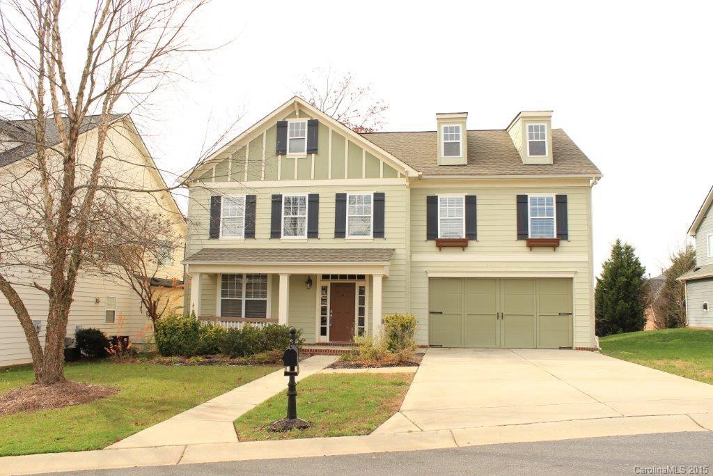 Move-in ready home with new carpet and hardwoods! Upgraded chefs kitchen with white cabinets, large island & pantry. Open floor plan with beautiful stacked stone fireplace and first floor office. Custom lighting & UV protected windows throughout. Private backyard with extended patio. Lots of storage. Amazing John Wieland community amenities incl. 2 pools and 7,000 sq. ft. clubhouse. Low SC taxes but very close to Ballantyne & 485.