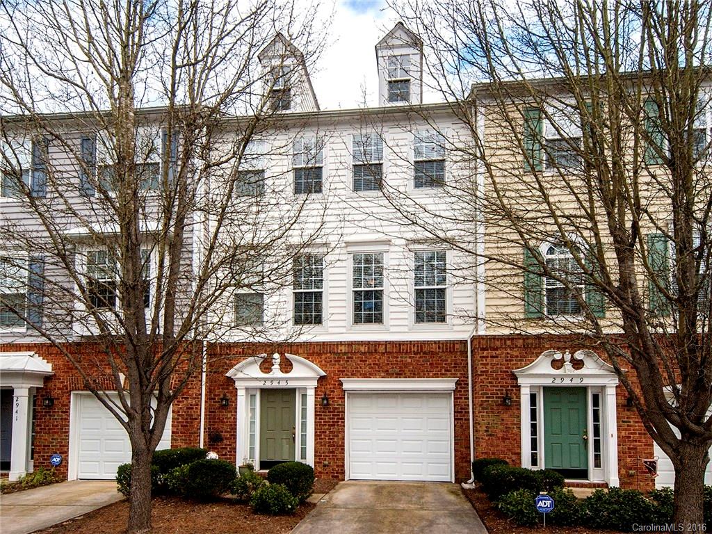 Location! Location! Location!  This 3-story townhome is at the interesection of Park and Tyvola/Fairvew roads.  Minutes from I-77, Park Road Shopping Center, South Blvd, Uptown and Southpark Mall. First floor boasts a large room that can be used as an office or media room.  Main level is open and bright with a deck. Upper floor has 2 master en suites.  All levels have bathrooms.  Home makes for easy living or ideal rental.  Enjoy the ample visitor parking and fire pit area right beside the home.