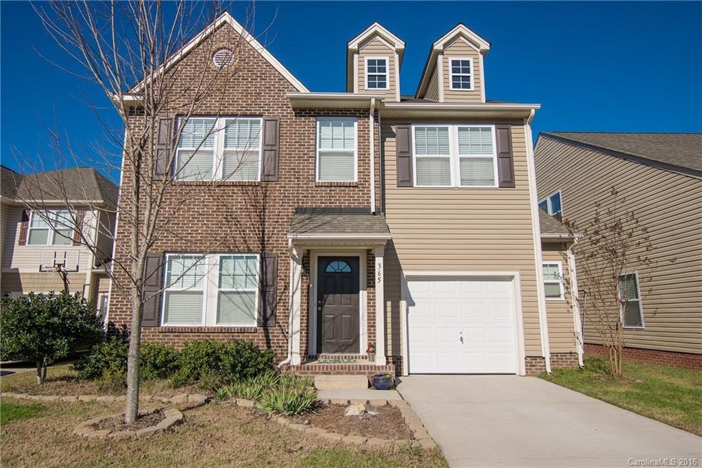Adorable, spacious, very well kept home! Home boasts 3 bedrooms 2.5 baths, large open family room/ kitchen, new wood flooring downstairs, granite countertops, additional sitting area upstairs, fenced back yard, extra large patio area and tons of storage! Also close to I-77. This home is a must see!