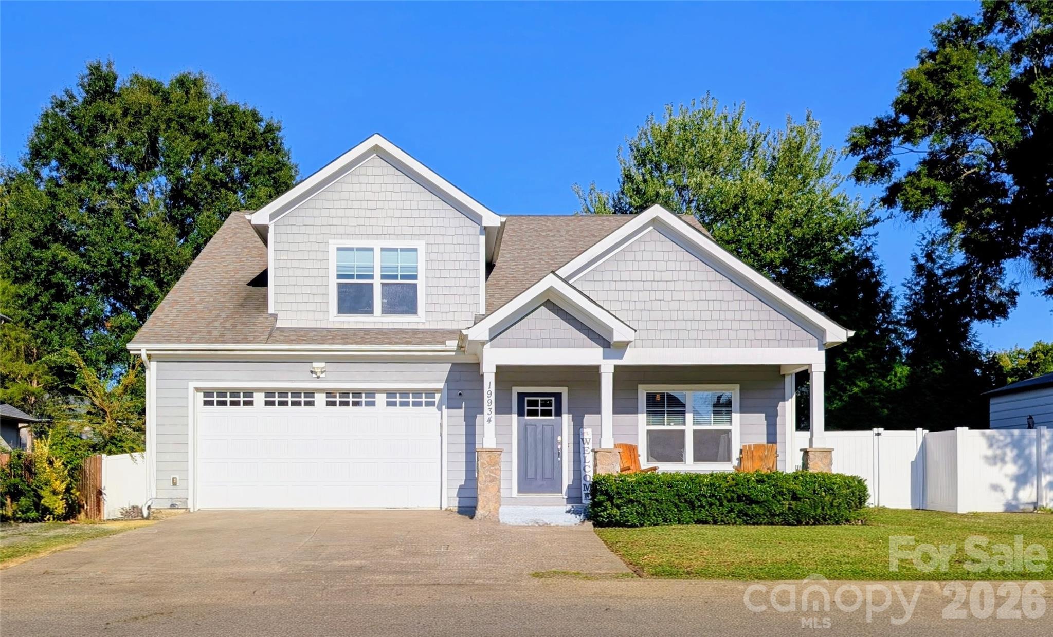 *** New Price – Don’t Miss This Opportunity!” ***
Welcome to this beautifully maintained 5-bedroom, 3-bath home nestled in a peaceful and welcoming Cornelius community. Thoughtfully designed with an open, light-filled floor plan, this home offers generous living spaces perfect for both everyday comfort and entertaining.

The modern kitchen features stainless steel appliances, ample counter space, and seamless flow into the spacious great room, complete with a cozy fireplace for relaxing evenings. A main-level bedroom with a full bath provides exceptional flexibility for guests, multigenerational living, or a private home office.

Upstairs, the primary suite offers a true retreat with a large walk-in closet and a spa-inspired en-suite bathroom. Three additional bedrooms provide plenty of room for family, hobbies, or work-from-home needs.

Step outside to enjoy the expansive backyard, ideal for gatherings, play, gardening, or simply unwinding. The enclosed porch allows you to enjoy the surrounding nature year-round.

Located just minutes from Lake Norman, parks, shopping, dining, and major highways, this home offers the perfect blend of comfort, convenience, and community.