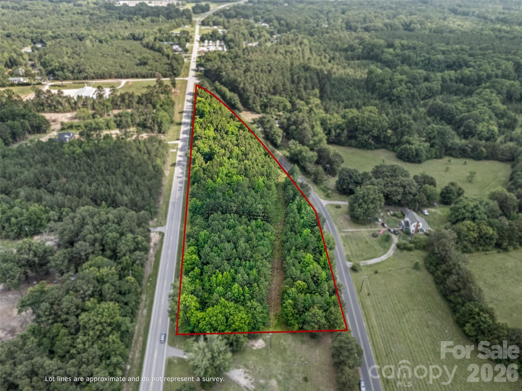 Discover the perfect blend of country living and convenience with this 5-acre tract in Fort Lawn, South Carolina. Ideally located just 20 minutes from both Rock Hill and Lancaster, this property offers endless possibilities.
With road frontage on both Catawba River Road (Highway 21) and Hindmon Road, you'll enjoy excellent accessibility and potential for homesite placement. The acreage is mostly level and provides plenty of room for privacy while still maintaining easy access to nearby attractions.  A soil study has already been completed, helping take an important step out of the building process and providing added confidence. This property offers the space, flexibility, and preparation that buyers are looking for. Enjoy the rural surroundings of Chester County while remaining conveniently connected to the amenities of Rock Hill, Lancaster, and the greater Charlotte region. Don't miss this opportunity to own a 5-acre tract with dual road frontage, a completed soil study, and an outstanding location.