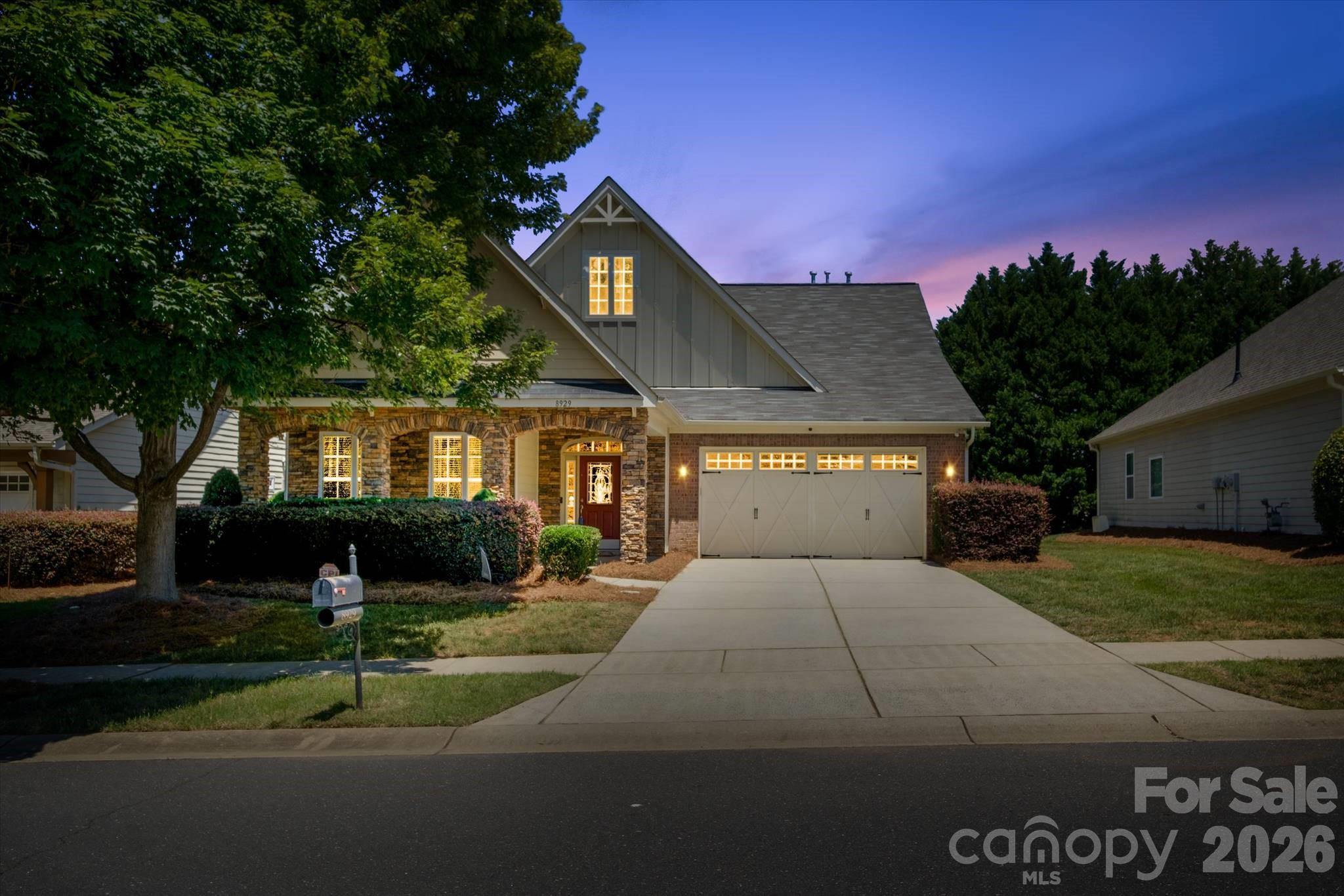 Welcome to 8929 Carneros Creek Road in the highly desirable Vineyards on Lake Wylie! This move-in ready home features brand-new carpet, a new dishwasher, and a spacious, functional floor plan designed for comfortable everyday living and effortless entertaining. The bright and inviting living room showcases beautiful built-in bookshelves and a gas fireplace, Chefs kitchen with an island and double oven. spacious loft overlooking the main living area creating an airy and open feel. A dedicated office provides the perfect space for working from home, studying, workout space, kids playroom or pursuing hobbies. Convenient Charlotte location just minutes from shopping, dining, Charlotte Douglas International Airport, and Uptown Charlotte. Lawn maintenance, Spectrum cable/internet, Trash/recycling services, are all included in the HOA, making for easy, low-maintenance living.
As a resident of The Vineyards on Lake Wylie, you'll enjoy resort-style amenities including multiple pools, a clubhouse with fitness center, pickleball and bocce courts, playgrounds, a dog park, walking and nature trails, community boat launch, boat storage, and kayak/canoe access. Experience lake living with the convenience of city access in one of Charlotte's premier waterfront communities. EV-ready garage with dedicated 240V outlet. Current charging unit does not convey and will be removed prior to closing.