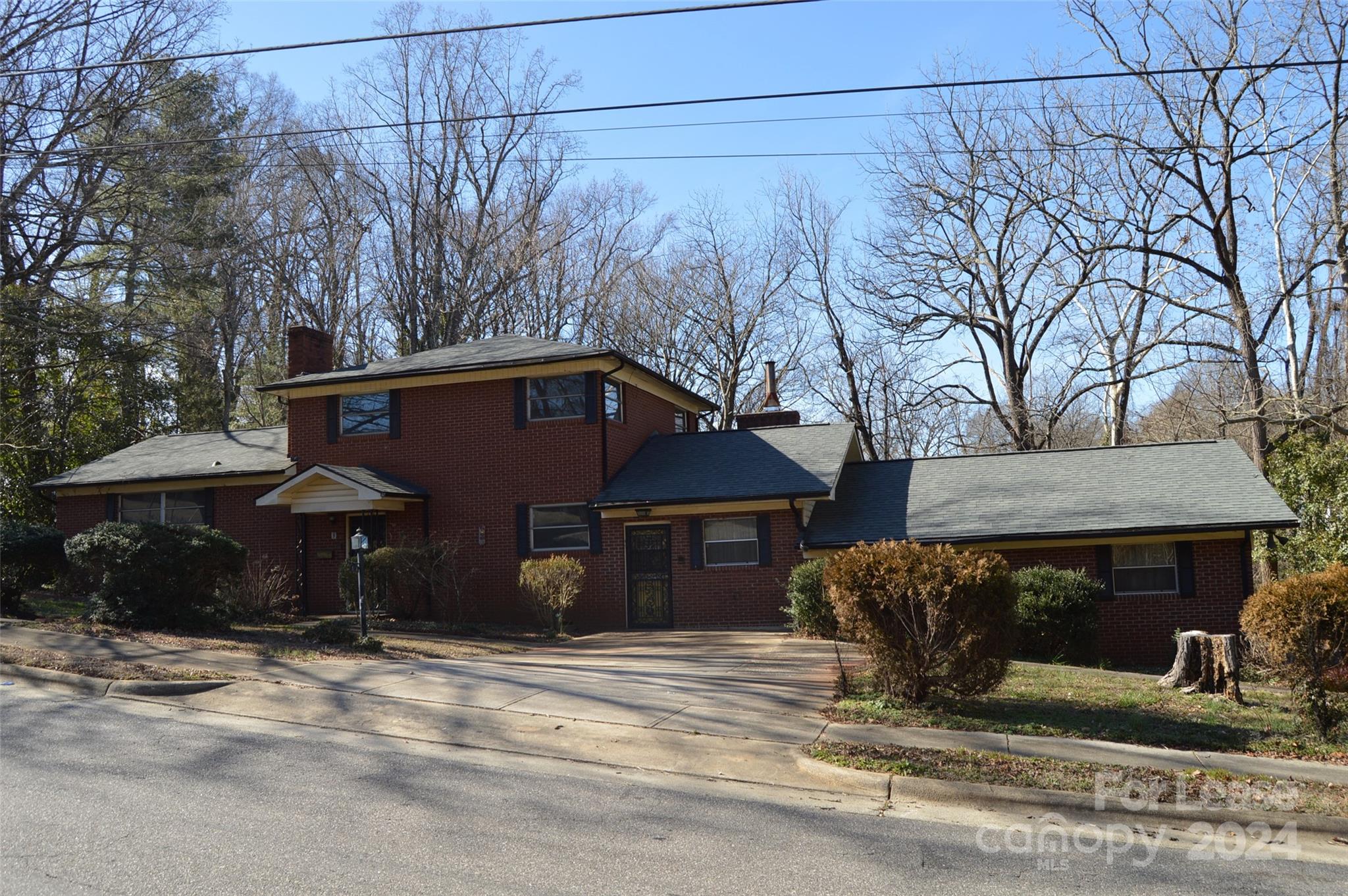 Four bedroom, two bathroom home located near Downtown Statesville. Ample living space with multiple living rooms, storage areas, and main floor primary bedroom. One year lease agreement with a one month security deposit is required. All tenants must apply.