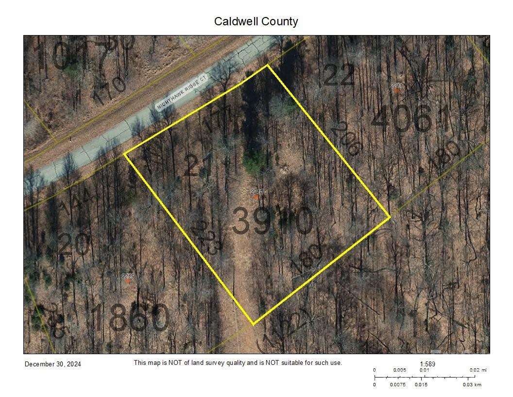 LONG RANGE MOUNTAIN VIEWS! This .88 acre lot has access to county water and electric at the road - all you need is septic! With an elevation just short of 2000', you will enjoy watching the weather come over the mountains - and in the Winter, SEE THE SNOW on the Western peaks without being in it. On the rare occasion that this area does get snow, the roads are scraped by the HOA. This location provides a more direct route via US Hwy 321 to Blowing Rock, Boone & the Blue Ridge Parkway than the Western side of Caldwell County. Groceries, Shopping & Hospital/Health Care is less than 8 miles! Cedar Rock Country Club offers a variety of membership packages and is located at the base of Eagle Heights with dining, golf, tennis & swimming.