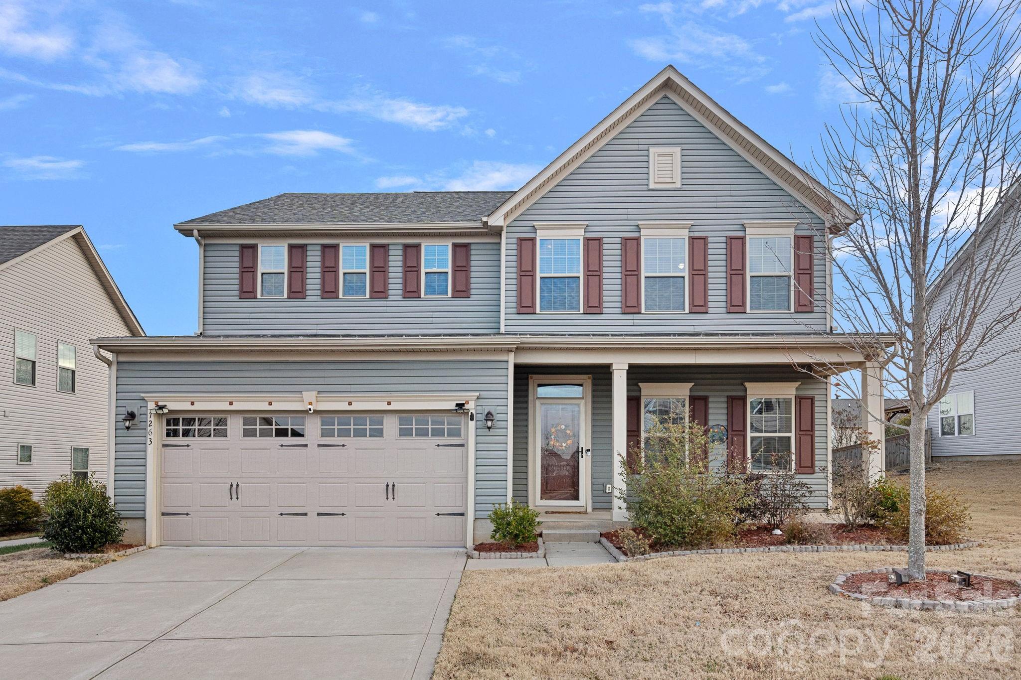 Welcome home to this beautifully maintained, freshly painted, two-story home built in 2020, featuring durable LVP flooring and a thoughtfully designed open floor plan. The main level offers a dedicated office space, which can easily be transformed into a guest room,  along with a spacious living area that flows seamlessly into the kitchen. The kitchen is a standout with stainless steel appliances, granite countertops, a large center island, and a walk-in pantry—ideal for both everyday living and entertaining. No need to worry about appliances - the 2 year old refrigerator, washer, electric dryer, and dishwasher convey.  All of which were updated in 2024.

Upstairs, you’ll find a versatile loft space, three additional bedrooms, and a generously sized primary suite complete with a private ensuite bath and two walk-in closets. With 4 bedrooms and 2.5 bathrooms total, there’s room for everyone.

Enjoy outdoor living in the fully fenced backyard, and take advantage of incredible community amenities including a clubhouse, fitness room, in-ground pool, playground, and walking trails. Elementary and middle schools are conveniently located within the neighborhood, adding to the appeal of this exceptional home. 

Don’t miss this opportunity to own a modern home with space, style, and amenities to match!