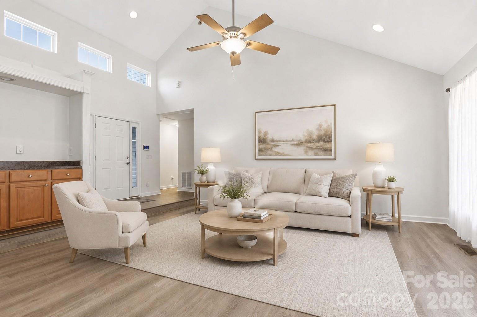 Updated and move-in ready 4 bed/ 3 bath home on .58 acres in Fort Mill's established Willowbrook neighborhood! Recent improvements include fresh interior paint (2026), updated hall bath (2024), quartz countertops (2021), new stove and dishwasher (2021), fence and outbuilding (2021). Major updates include a garage conversion completed by Stonehaven Remodeling Service in 2021, creating a private suite with a full bath, walk-in closet, separate entrance, and its own HVAC system (2021). Additional features include a roof (2013), main HVAC (2013), pool by Blue World Pools (2022), deck and paver patio by Ohana Construction (2022), and septic pumped in 2024.
Inside, you'll find a bright living room with vaulted ceilings, an open dining area, kitchen with island, and sunny breakfast nook. The spacious primary suite features a walk-in closet, ensuite bath, and direct access to the deck. Outside, enjoy a large fenced backyard with a screened porch, two-tier deck, patio, pool, and plenty of room to relax or entertain. Located in the award-winning Fort Mill school district and just minutes from Baxter Village, Kingsley Town Center, Anne Springs Close Greenway, and I-77.