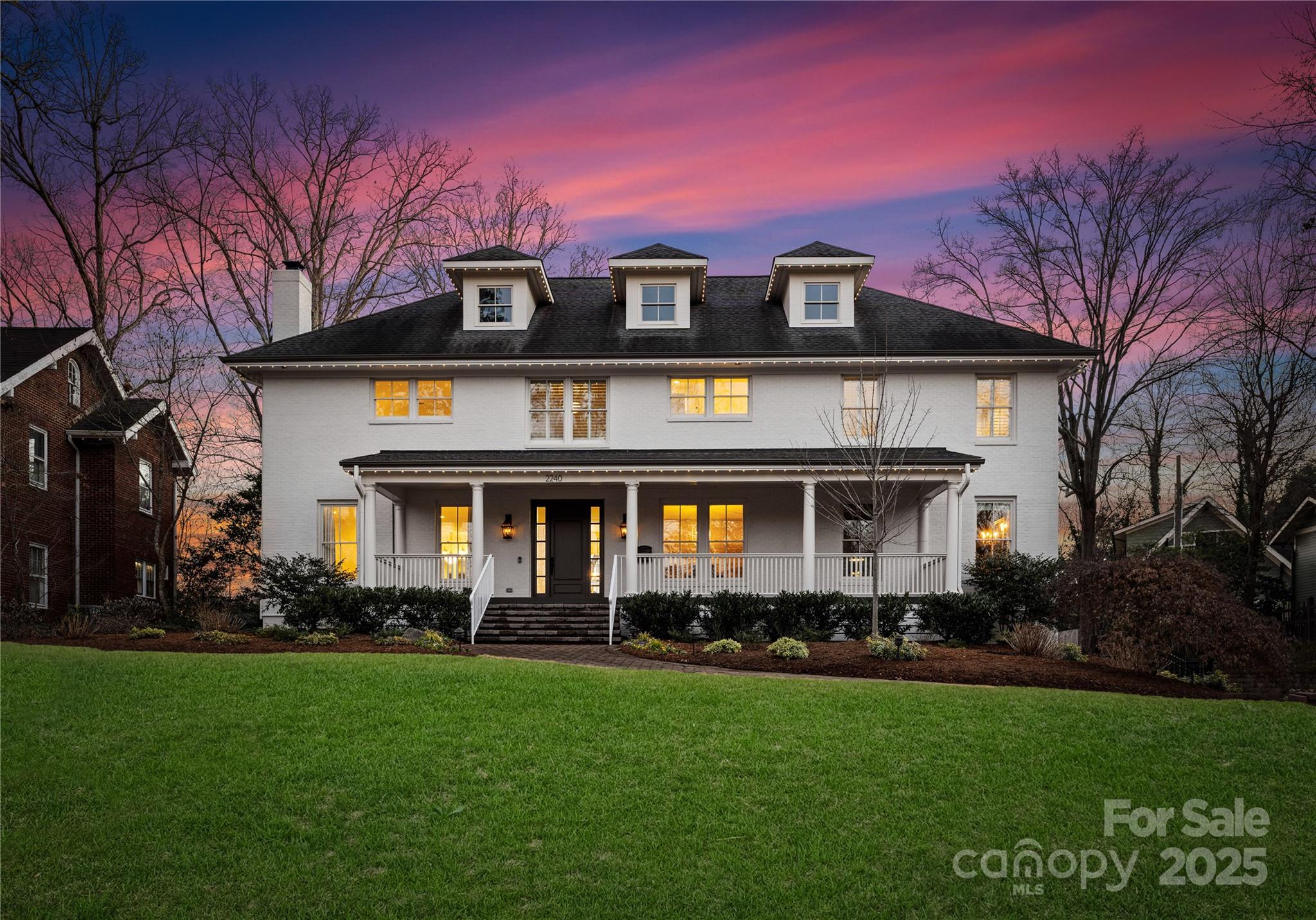 Welcome To The Timeless Elegance Of 2240 Mecklenburg Ave—A Fusion Of Classic European Charm & Modern Luxury Nestled In The Heart Of Plaza Midwood! Thoughtfully Renovated, This Home Blends Upscale Sophistication With A Traditional Home. The Heart Of The Home Is A Custom-Designed Kitchen Featuring Intricate Cabinetry, Marble Countertops, High-End Appliances, & A Charming Stove Alcove That Perfectly Marries Old-World Allure With Modern Functionality. Step Outside To Your Private Oasis, Complete With A 23-Ft Pergola & A Fully-Equipped Outdoor Kitchen Featuring Dual Beer Taps, A Built-In Grill, & More! A Serene Saltwater Heated Pool & Lush English Garden Create A Peaceful Retreat, While A Tranquil Koi Pond Adds To The Home's Ambiance. Inside, Exquisite Trim Work & Architectural Details Elevate Every Room, & A State-Of-The-Art Home Theater With A 120” Screen And Dolby Atmos Sound Brings The Cinema Experience To You. Don’t Miss This Rare Opportunity To Own A One-Of-A-Kind Midwood Masterpiece!